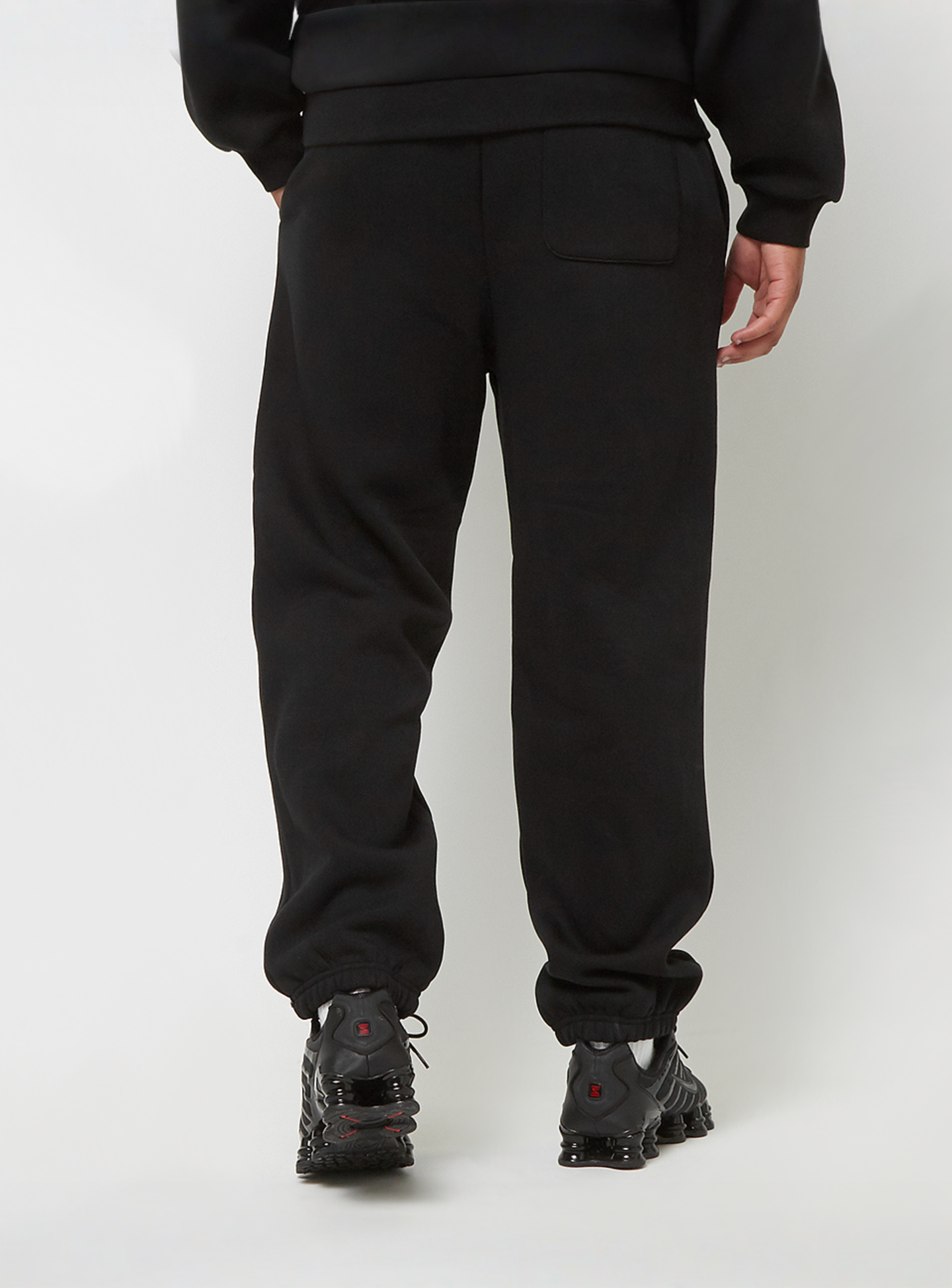 Urban Classics, Fluffy Sweatpants, black, Image 2 of 5