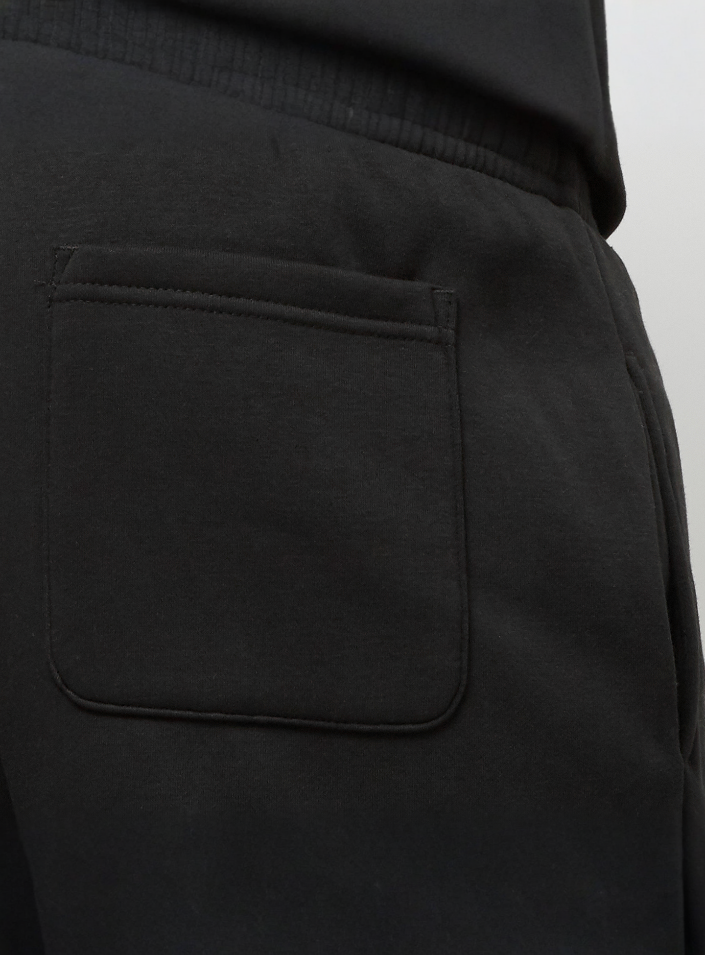 Urban Classics, Fluffy Sweatpants, black, Image 4 of 5
