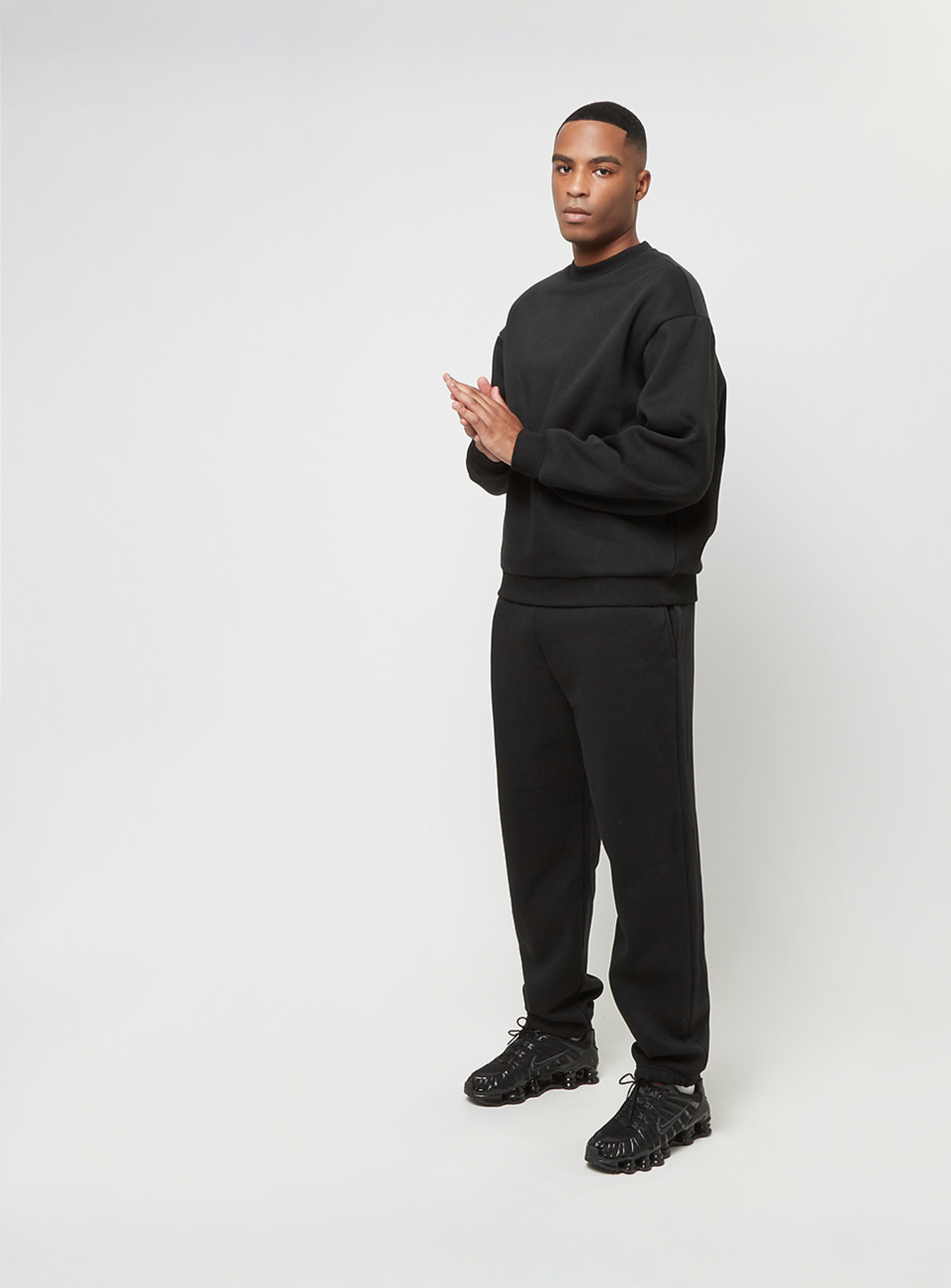 Urban Classics, Fluffy Sweatpants, black, Image 5 of 5