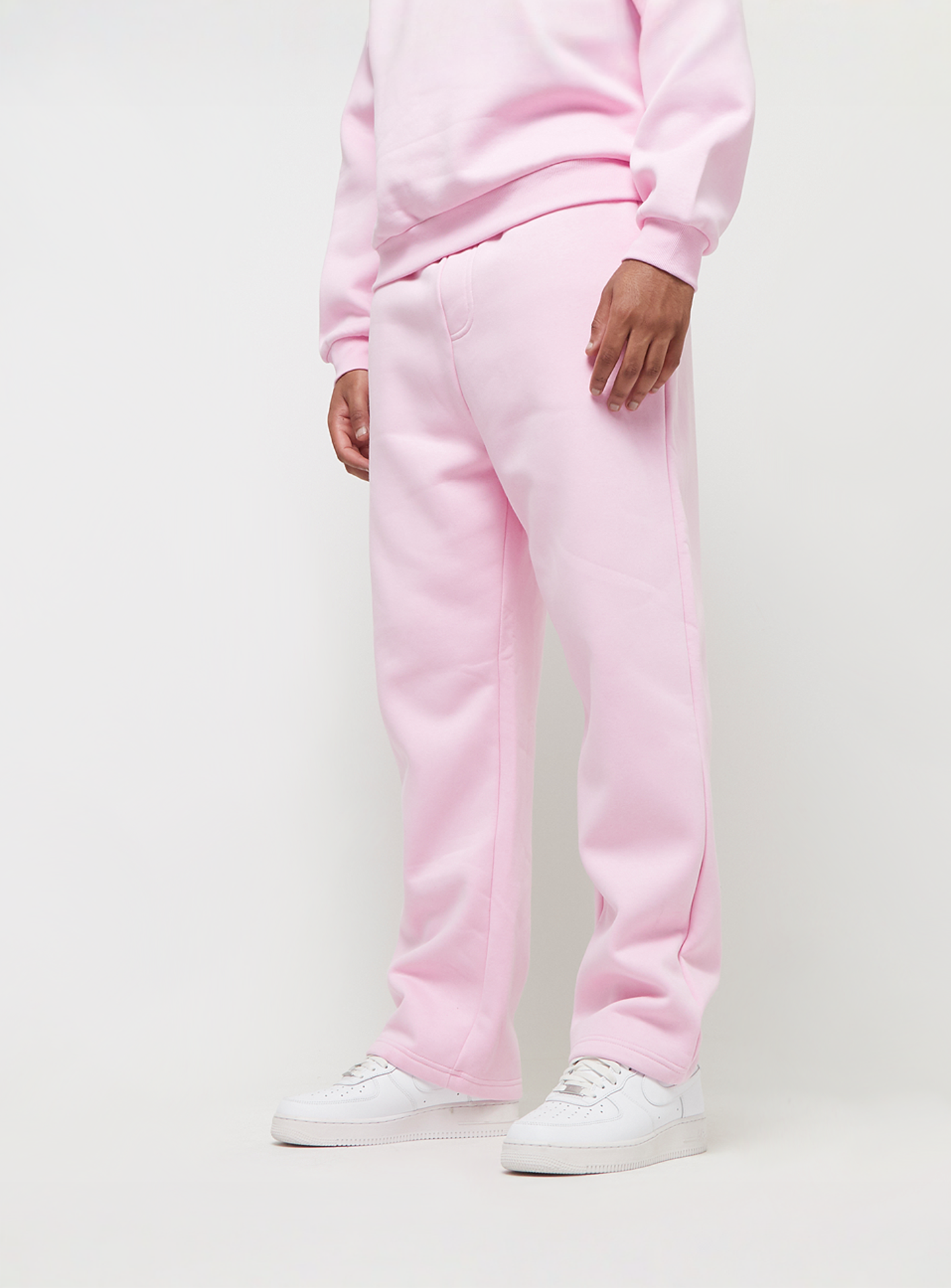 Urban Classics, Fluffy Trackpants, light pink, Image 1 of 4