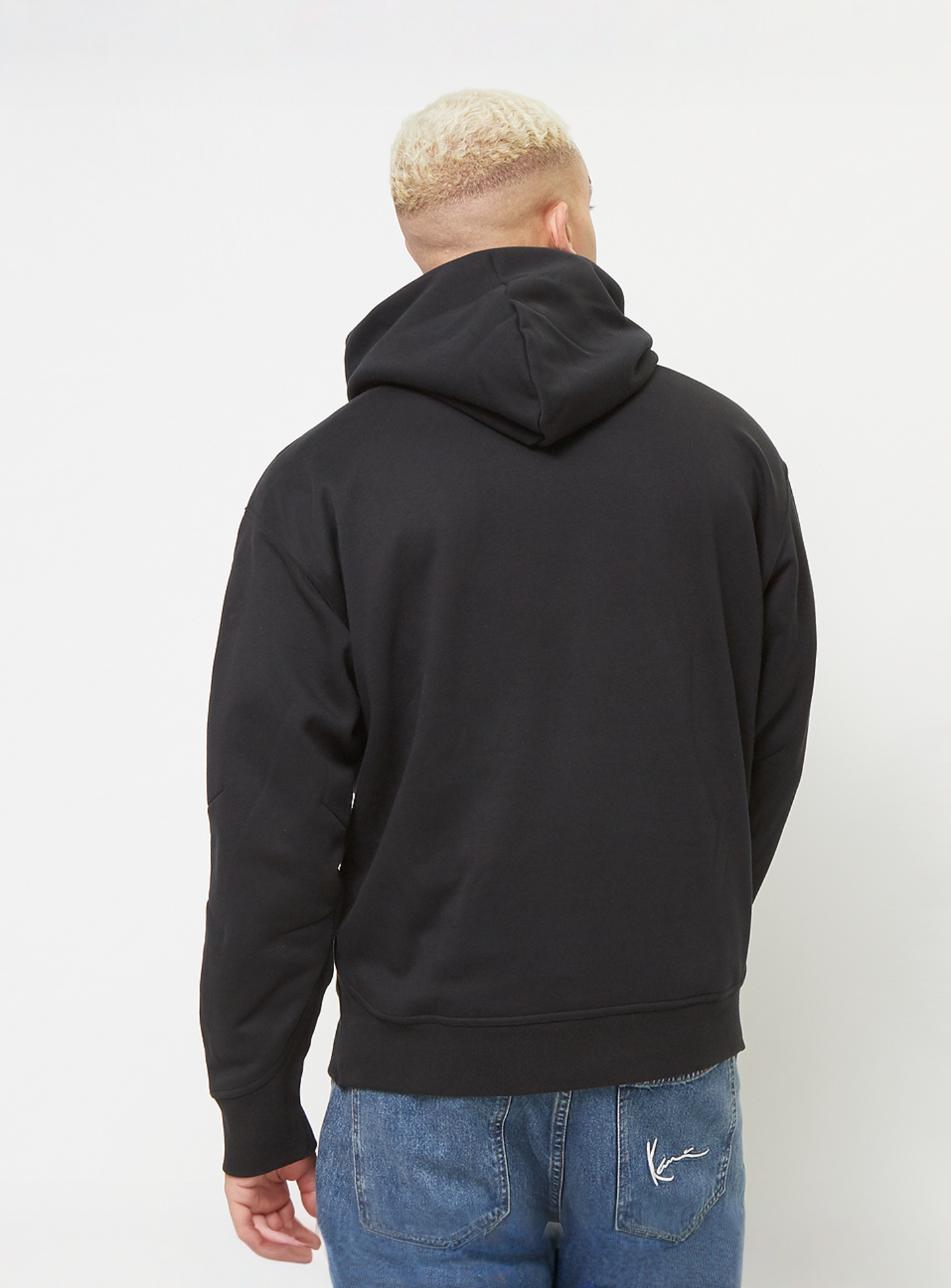 New Balance, Hoops Uniform Hoodie, black, Image 2 of 5