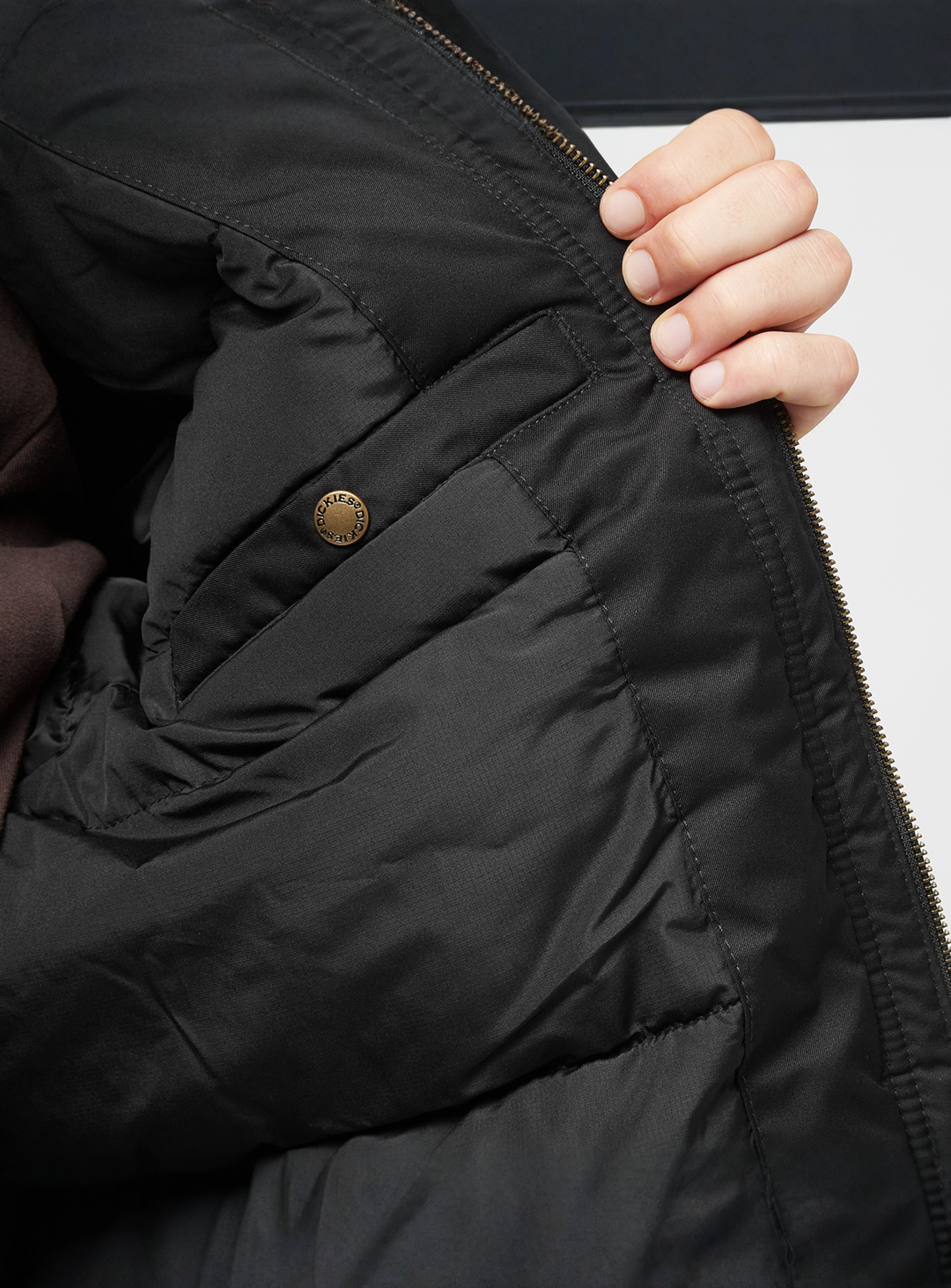 Dickies, Plains Jacket, black, Image 4 of 5