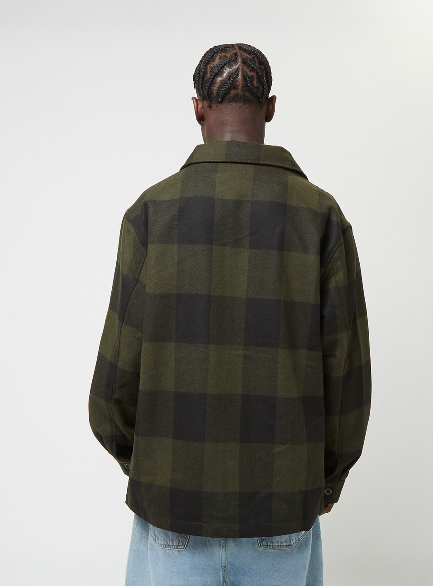 New Era, Shacket, green, Image 2 of 5