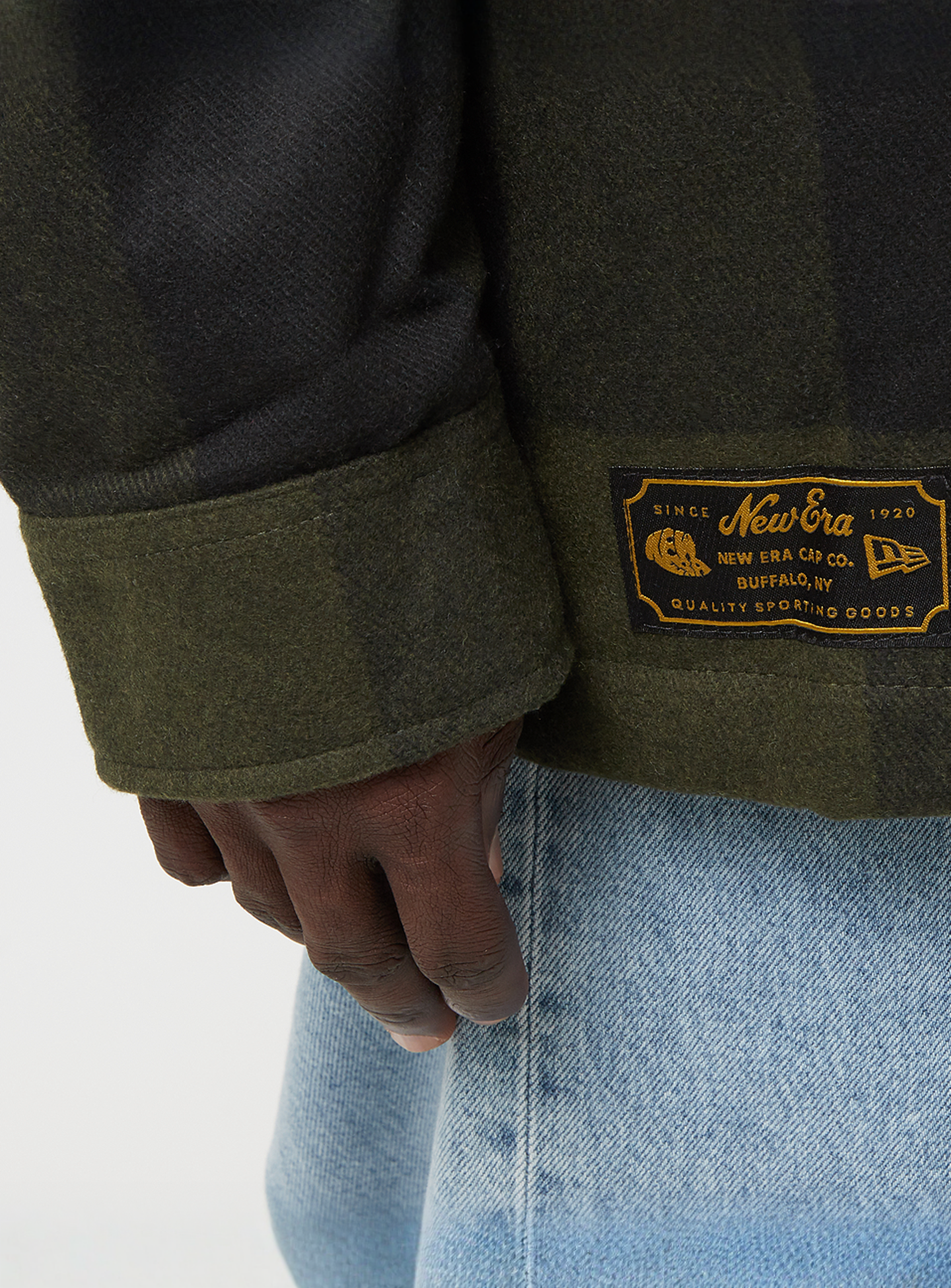 New Era, Shacket, green, Image 3 of 5