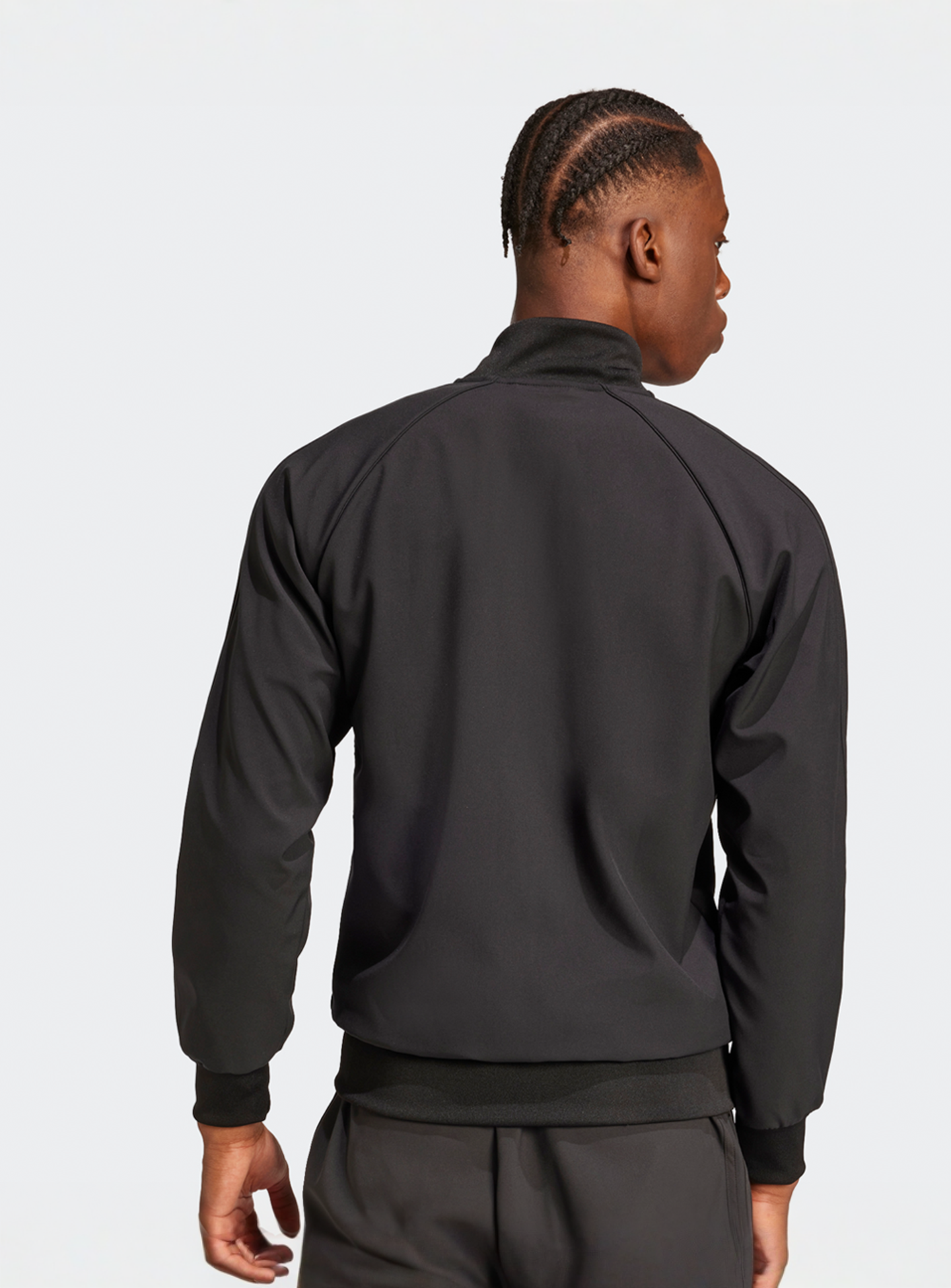 adidas Originals, Bonded Superstar Tracktop, black, Image 2 of 5