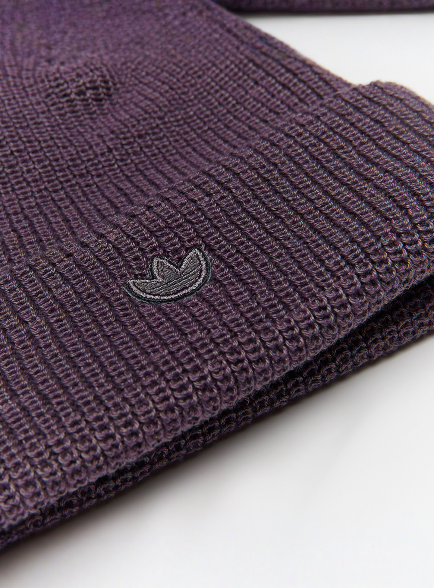 adidas Originals, Con Short Beanie, purple, Image 3 of 3