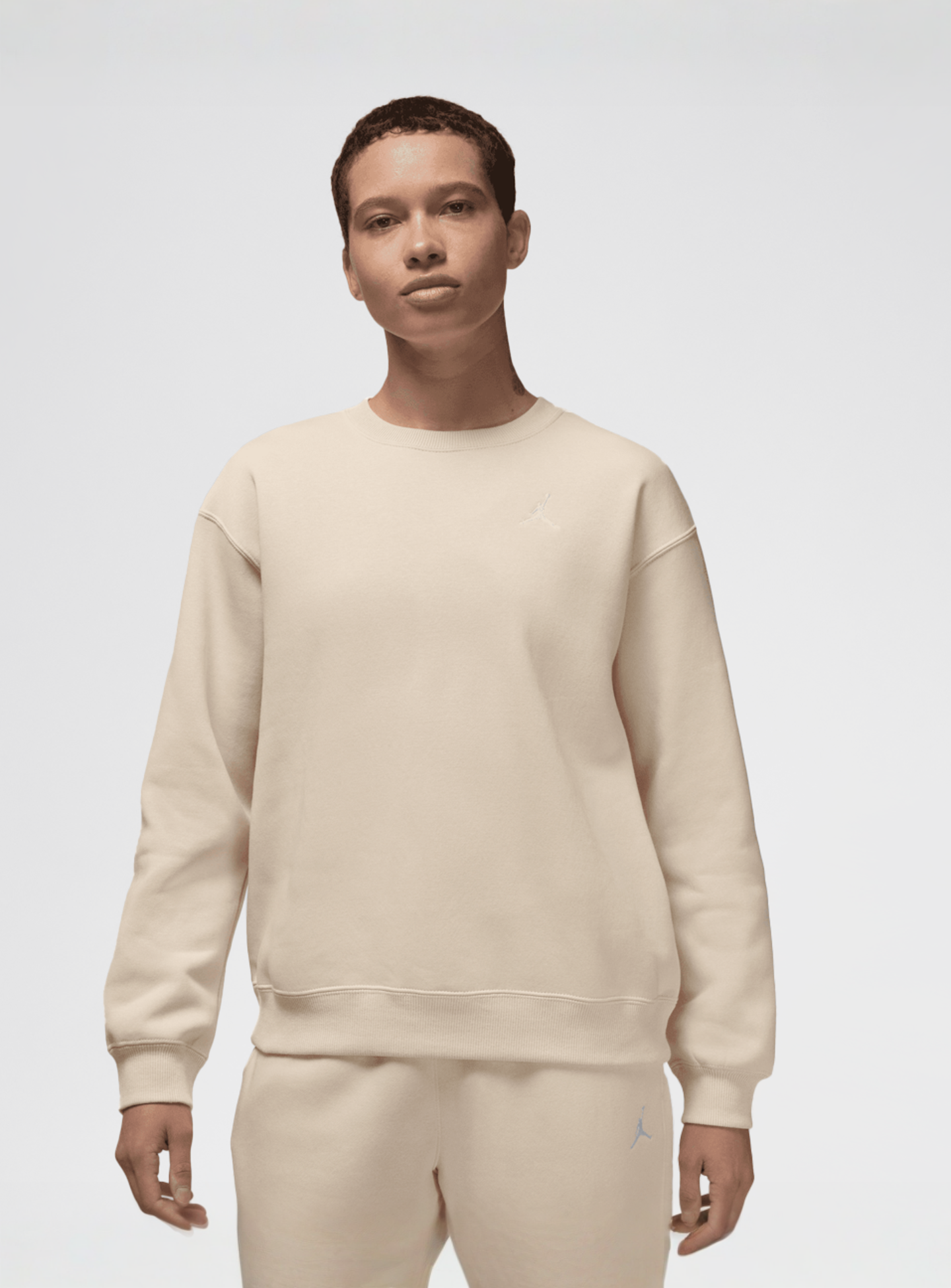 Jordan, Brooklyn Fleece Crew 24, beige, Image 1 of 6