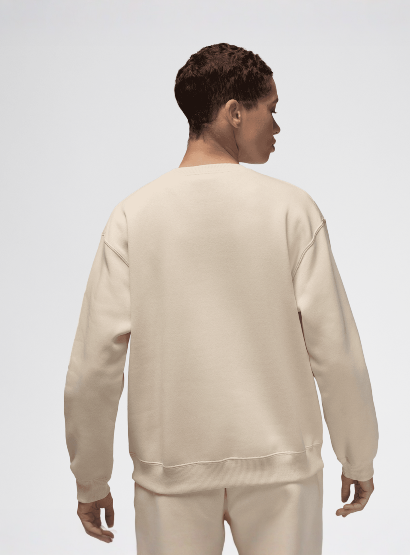 Jordan, Brooklyn Fleece Crew 24, beige, Image 2 of 6
