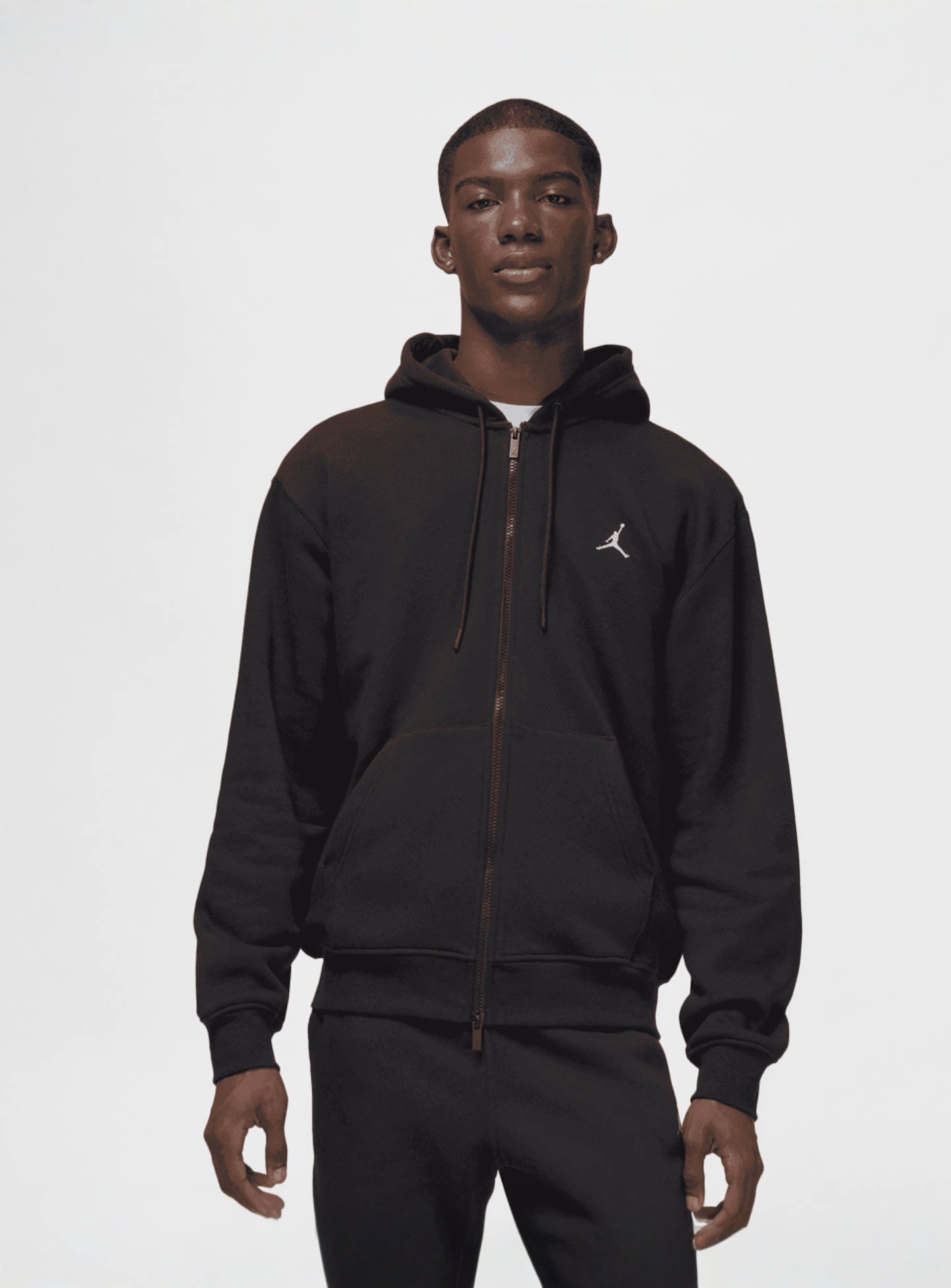 Jordan, Brooklyn Fleece Full-Zip, black, Image 1 of 8