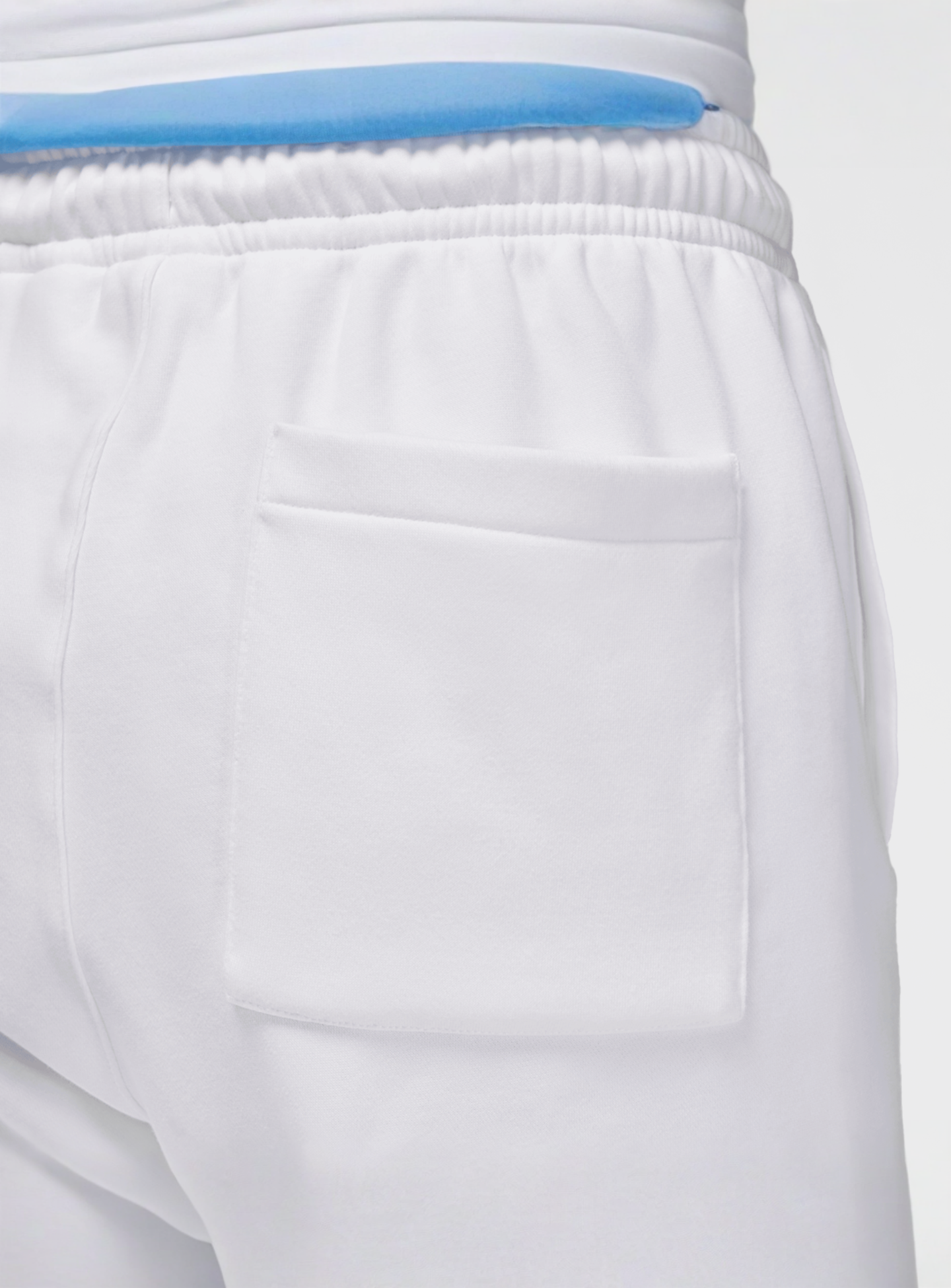 Jordan, Essential Fleece Baseline Pants, white, Image 4 of 6