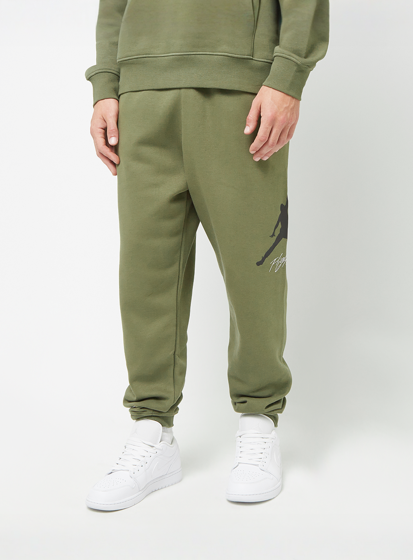 Jordan, Essential Fleece Baseline Pants, green, Image 1 of 4