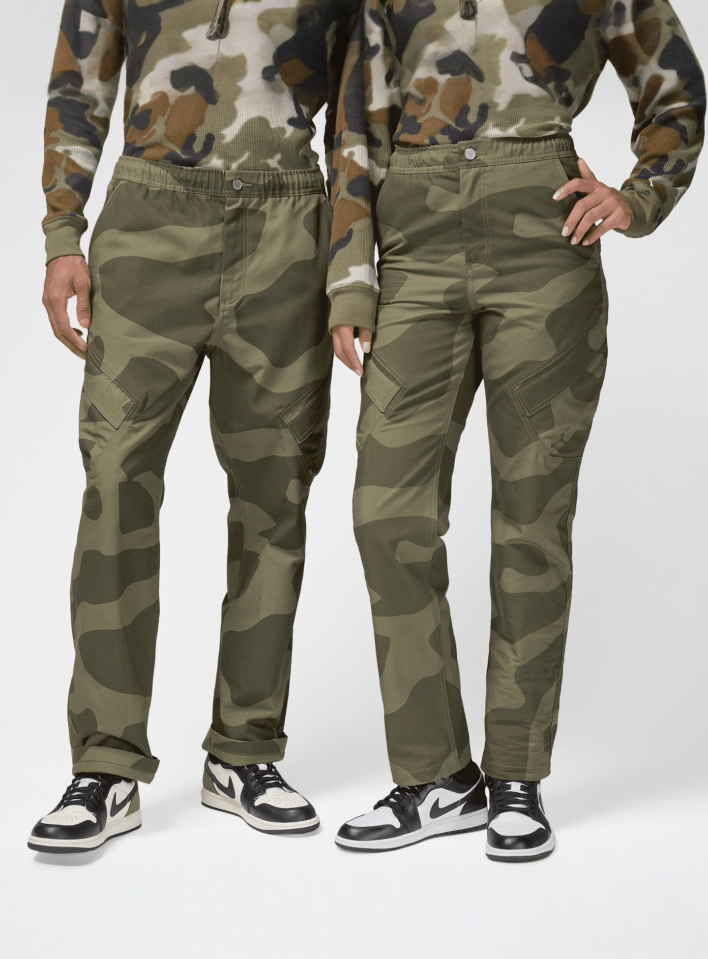 Jordan, Chicago All Over Print Pants, camouflage, Image 1 of 8