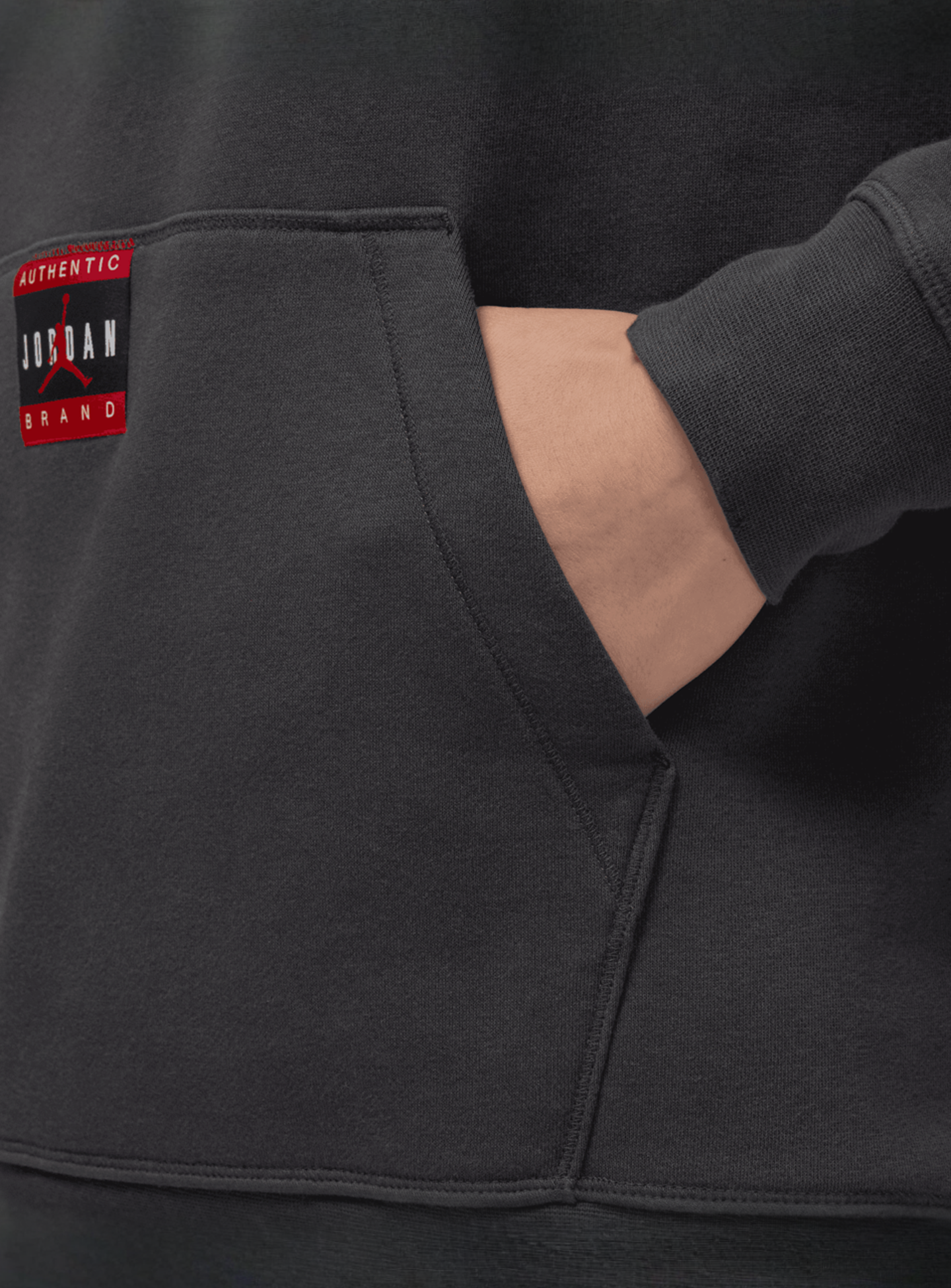 Jordan, Brooklyn Fleece Hoodie, black, Image 6 of 9