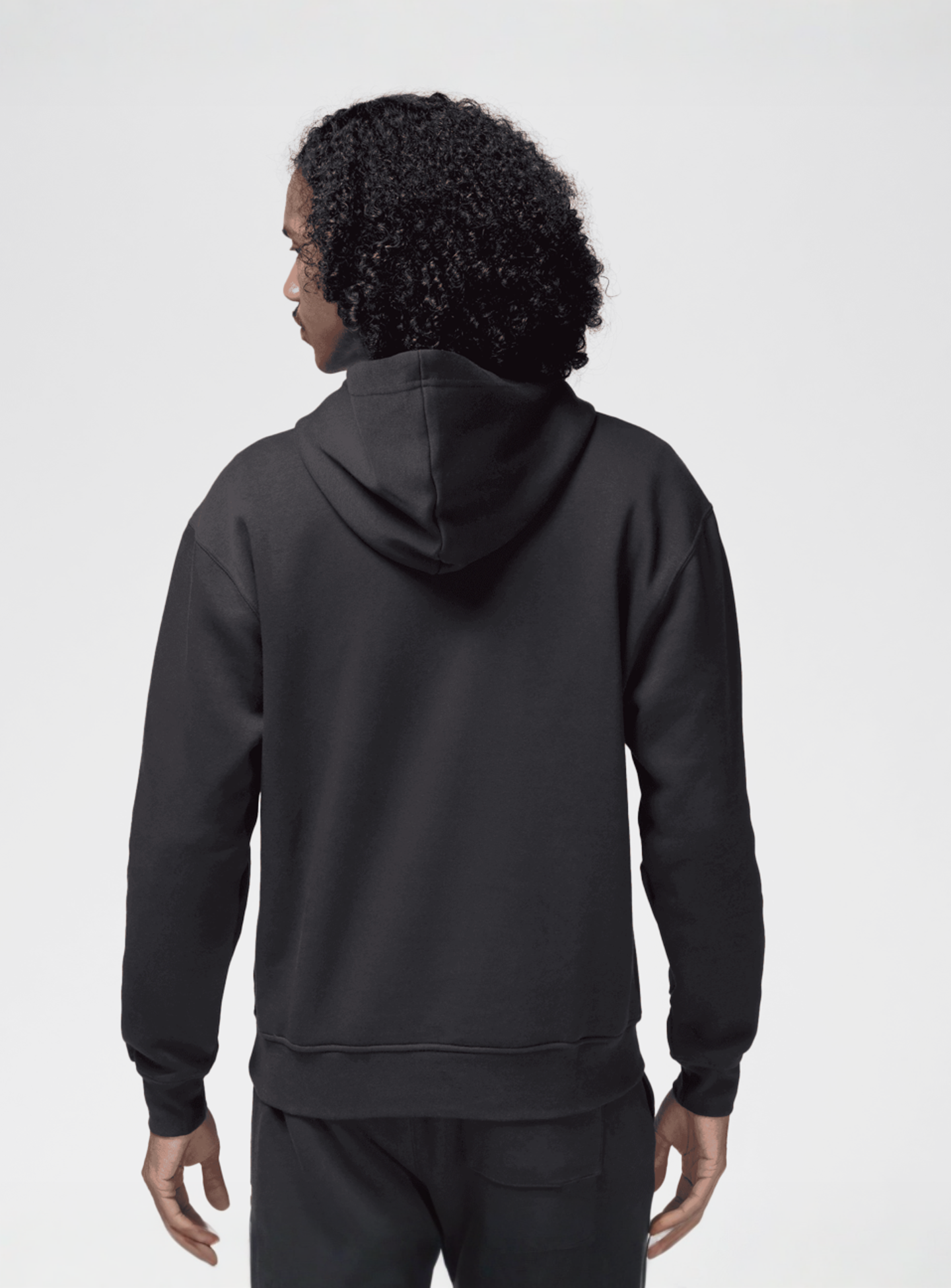 Jordan, Essential Fleece Hoody, black, Image 2 of 6