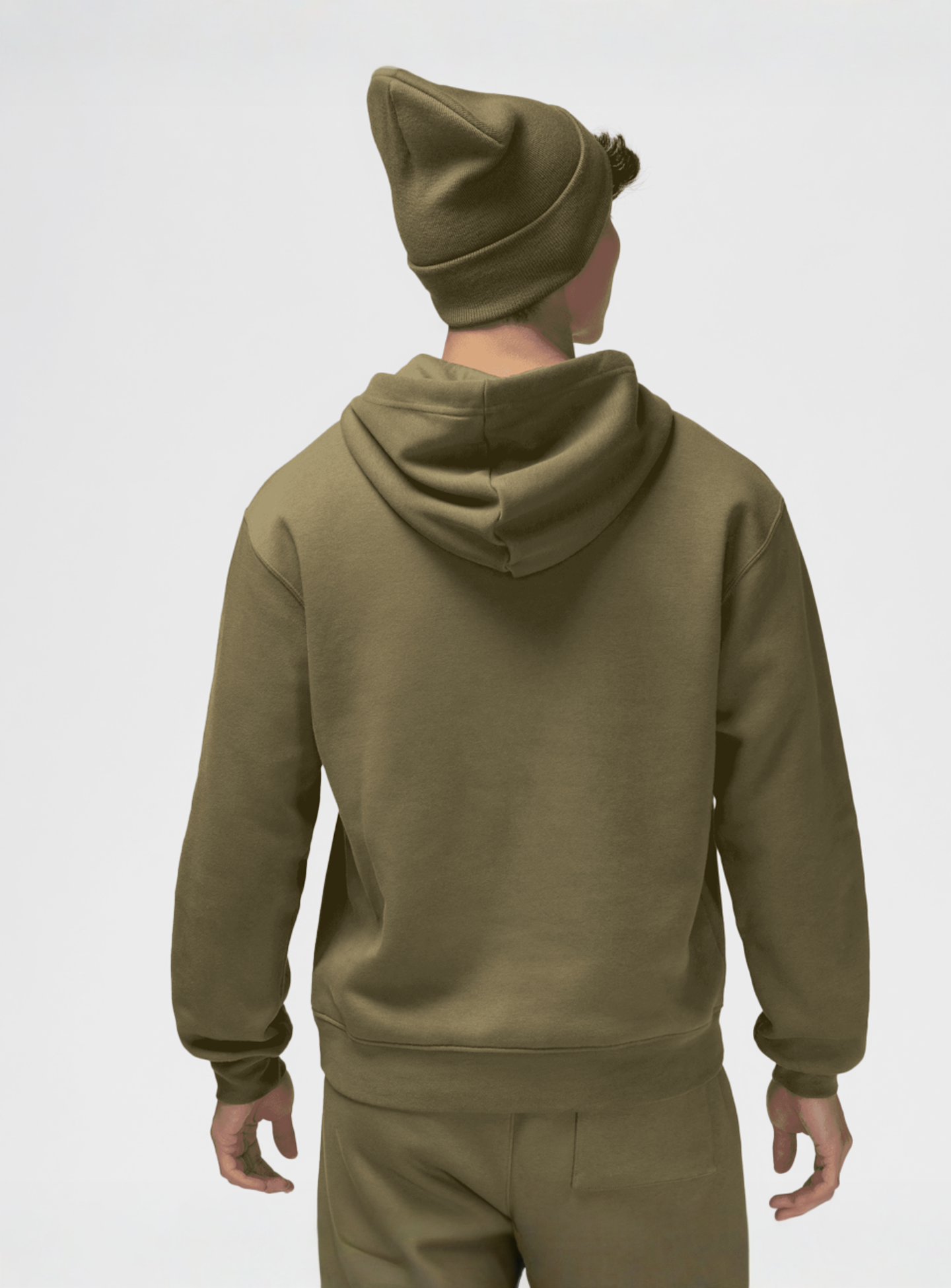Jordan, Essentials Air Fleece-Hoodie, green, Image 2 of 6