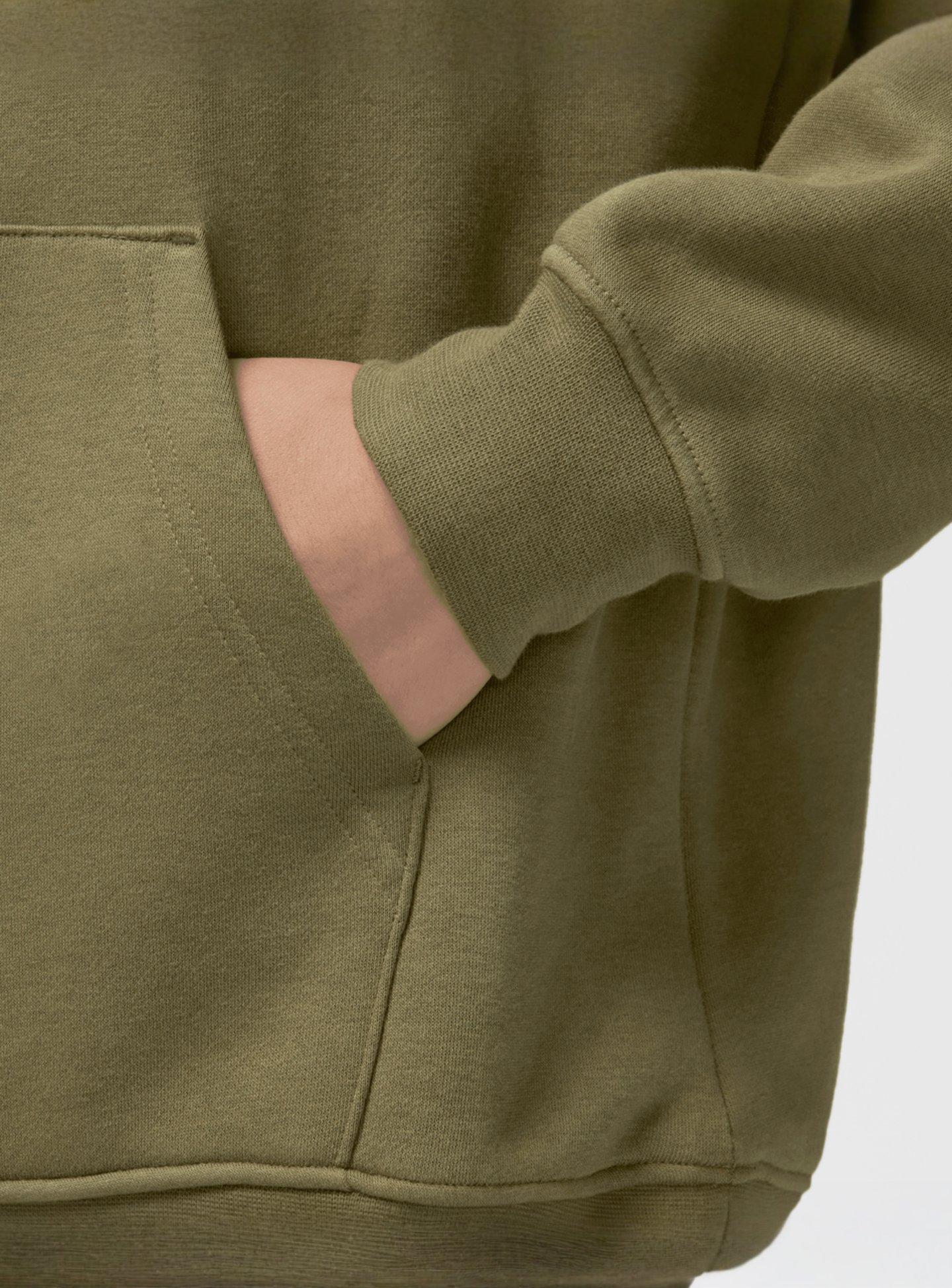 Jordan, Essentials Air Fleece-Hoodie, green, Image 4 of 6