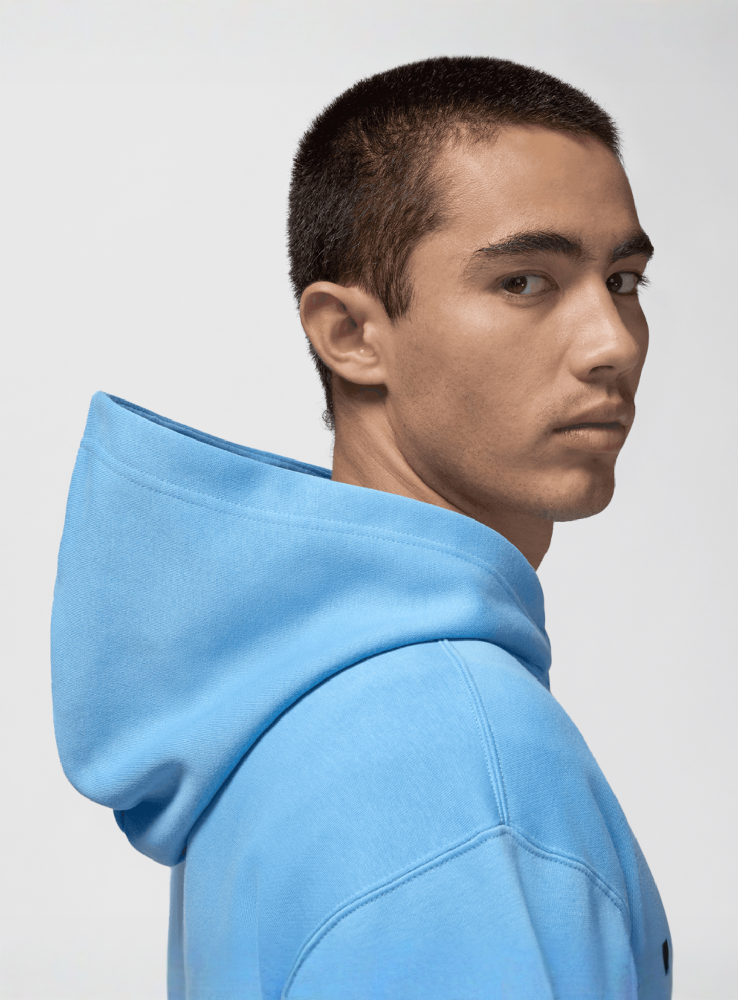 Jordan, Essentials Fleece Hoodie, blue, Image 4 of 5