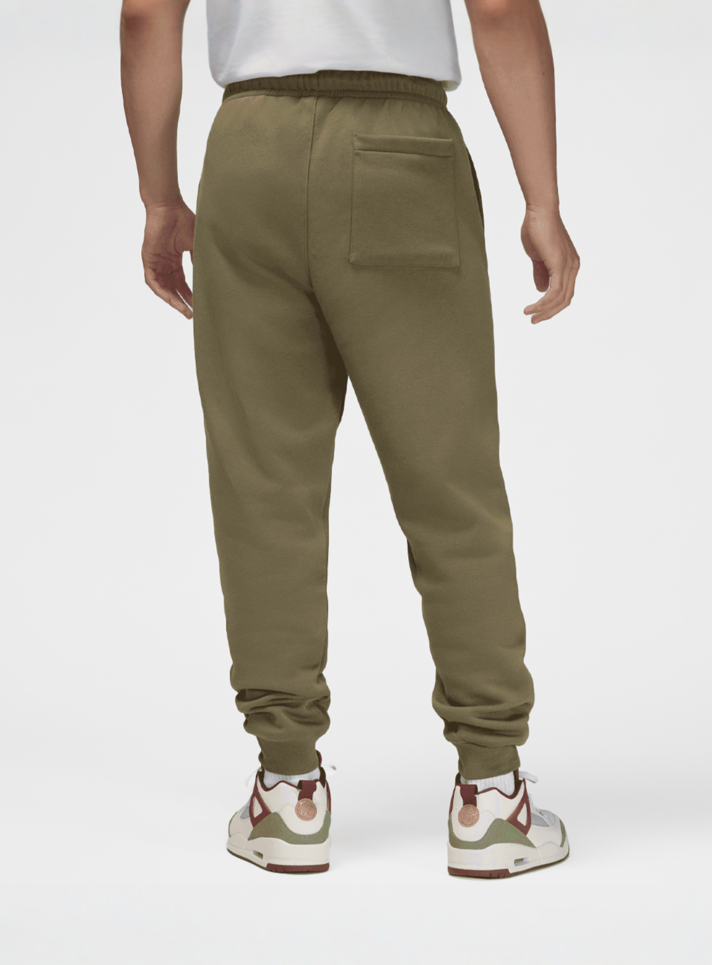 Jordan, Air Stretch Fleece Pants, green, Image 2 of 6