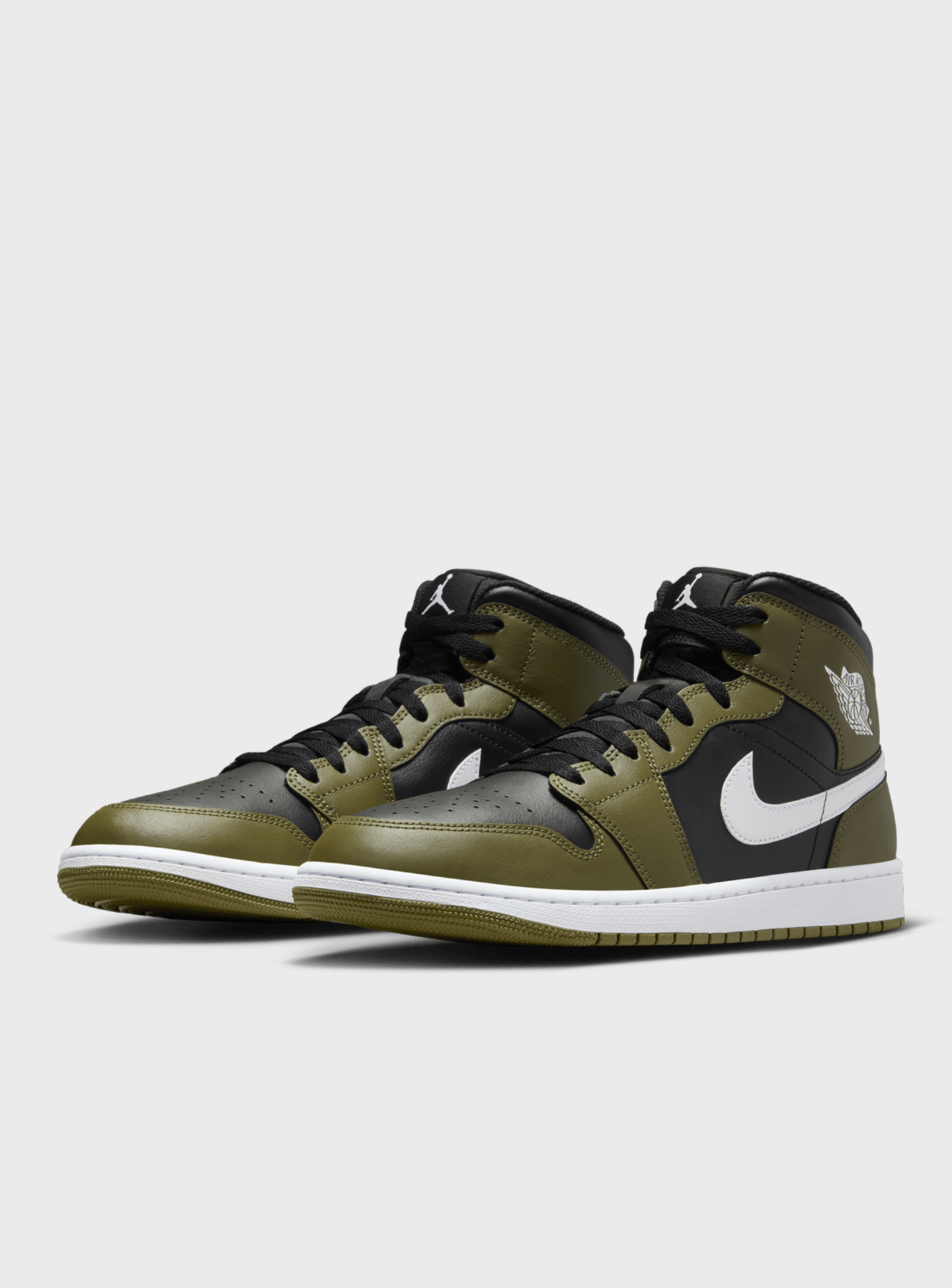 Jordan, Air Jordan 1 Mid, green, Image 4 of 8
