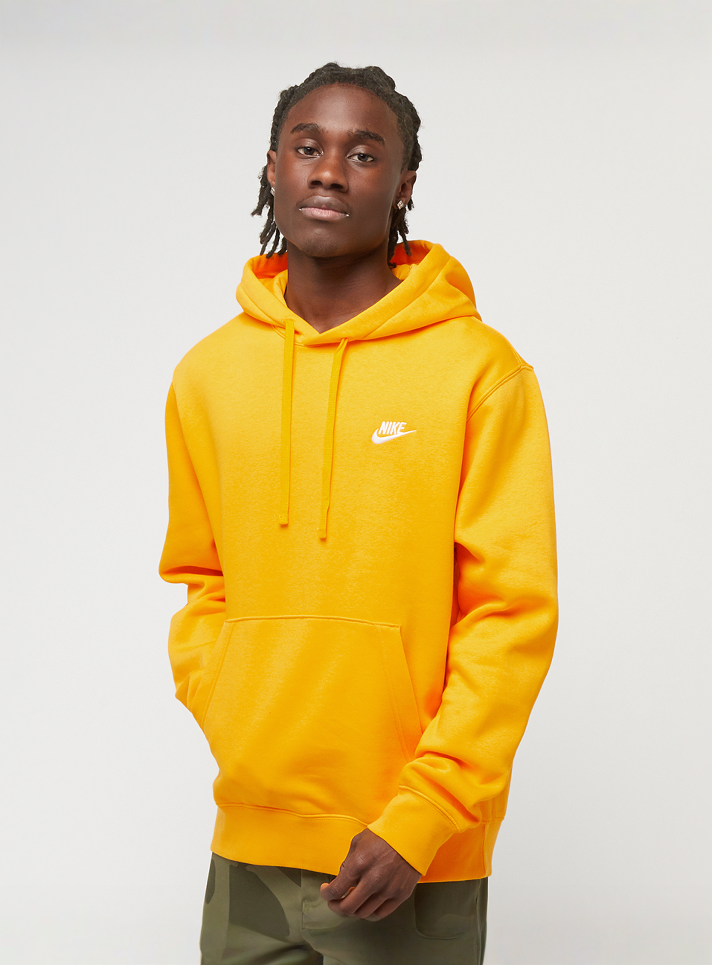 Jordan, Sportswear Club Fleece Hoodie, yellow, Image 1 of 4