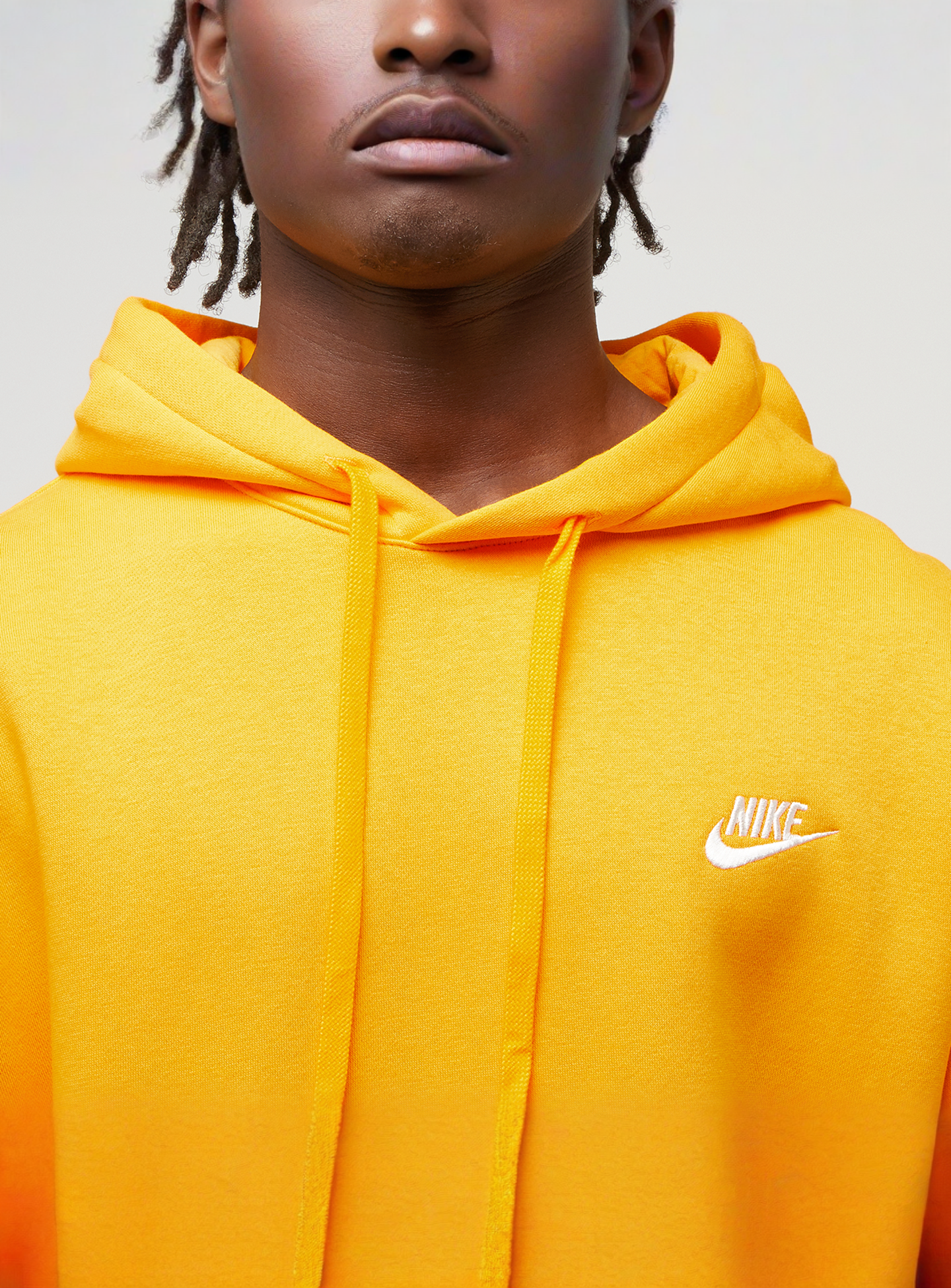 Jordan, Sportswear Club Fleece Hoodie, yellow, Image 3 of 4