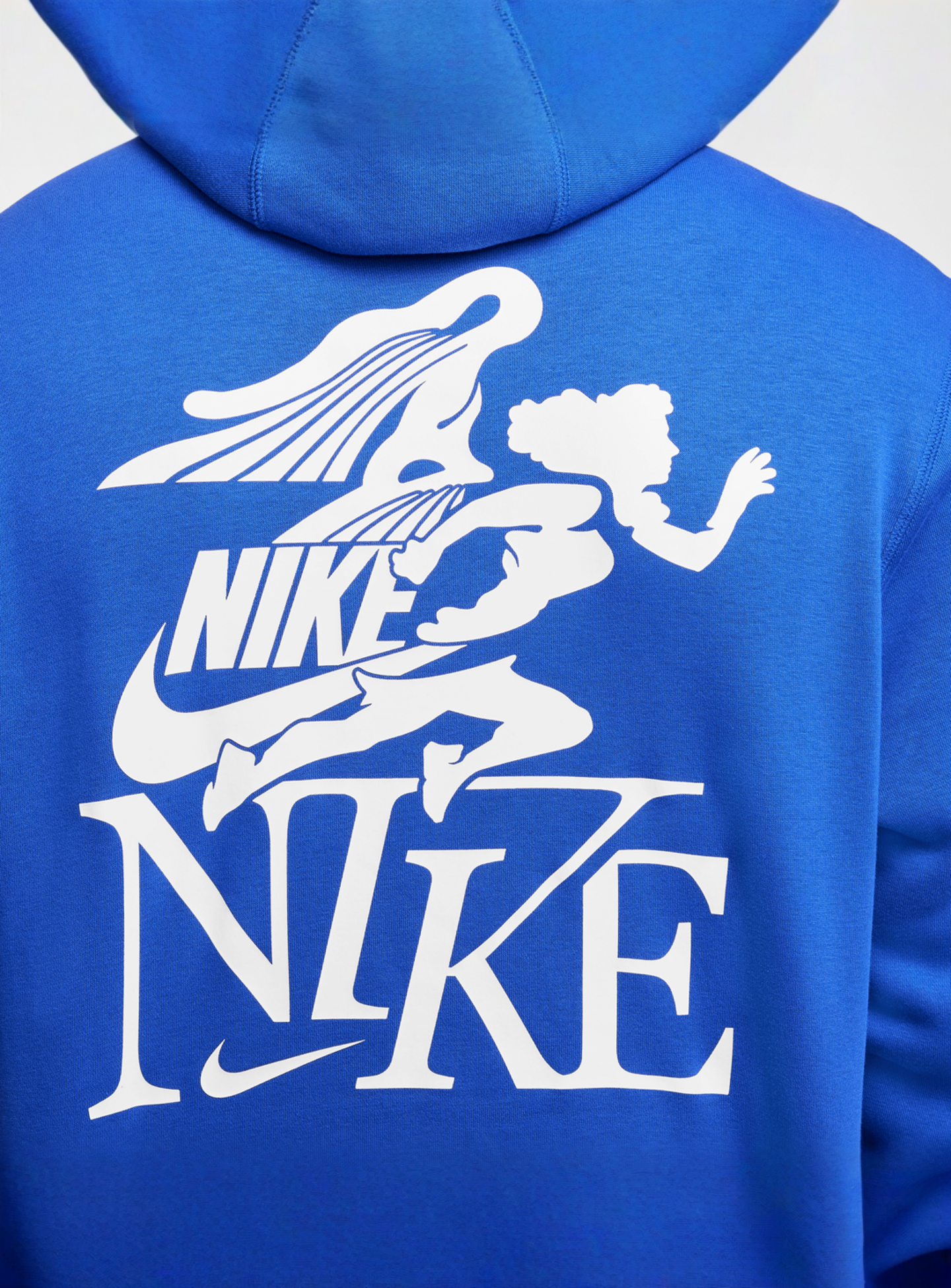 Nike, Sportswear Club Hoodie, blue, Image 6 of 7