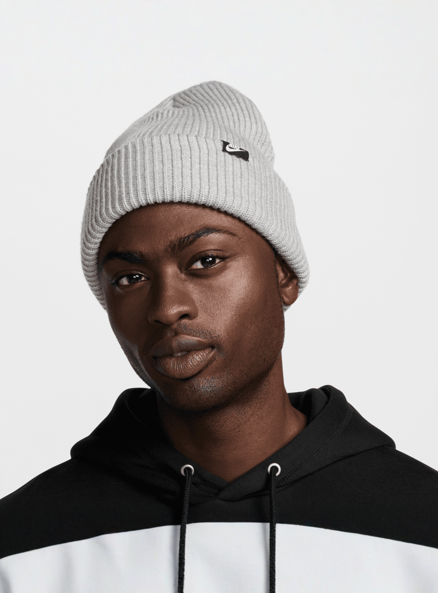 Nike, Peak Futura Beanie, grey, Image 4 of 4
