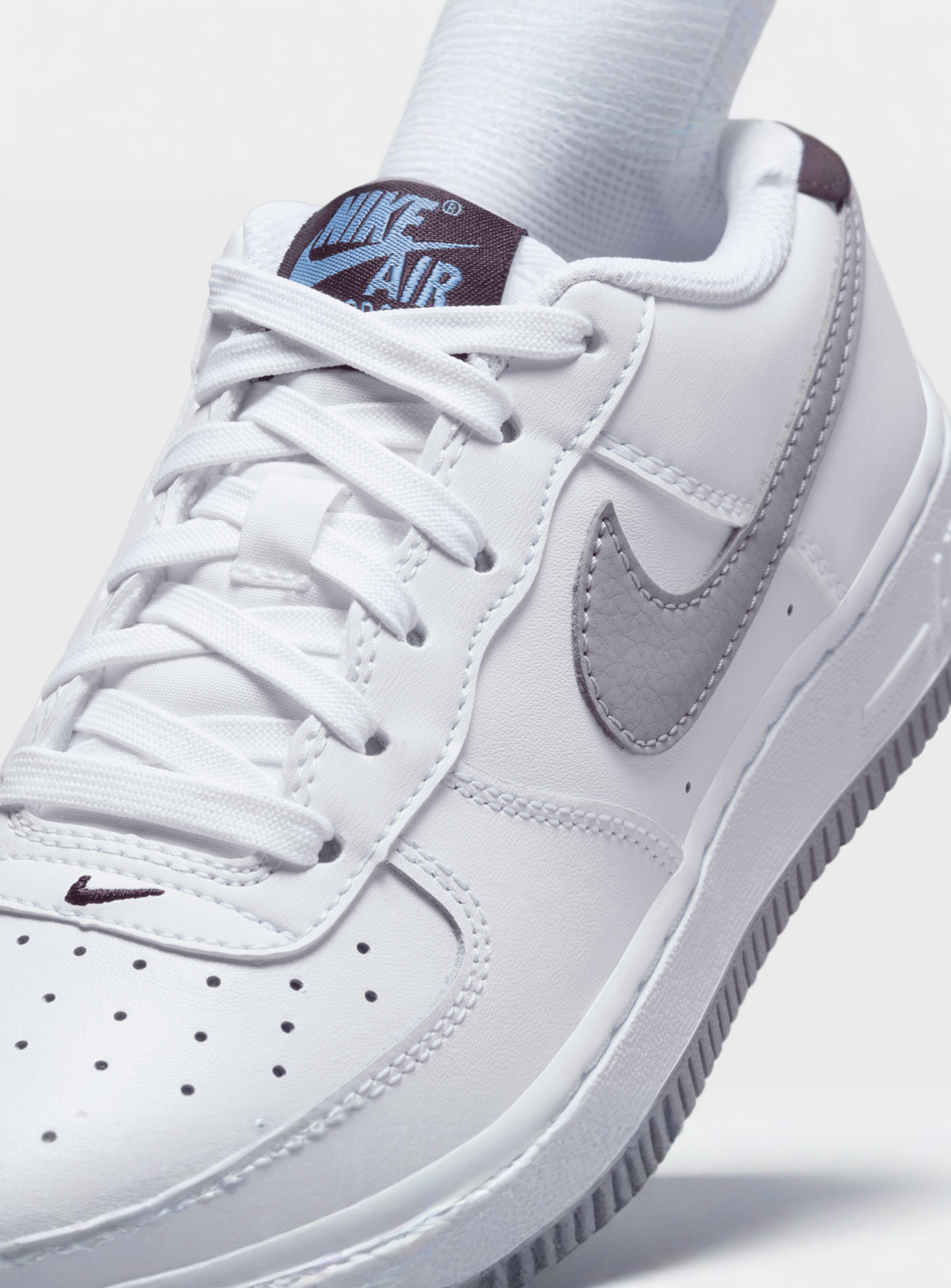 Nike, Air Force 1 (GS), white, Image 7 of 8