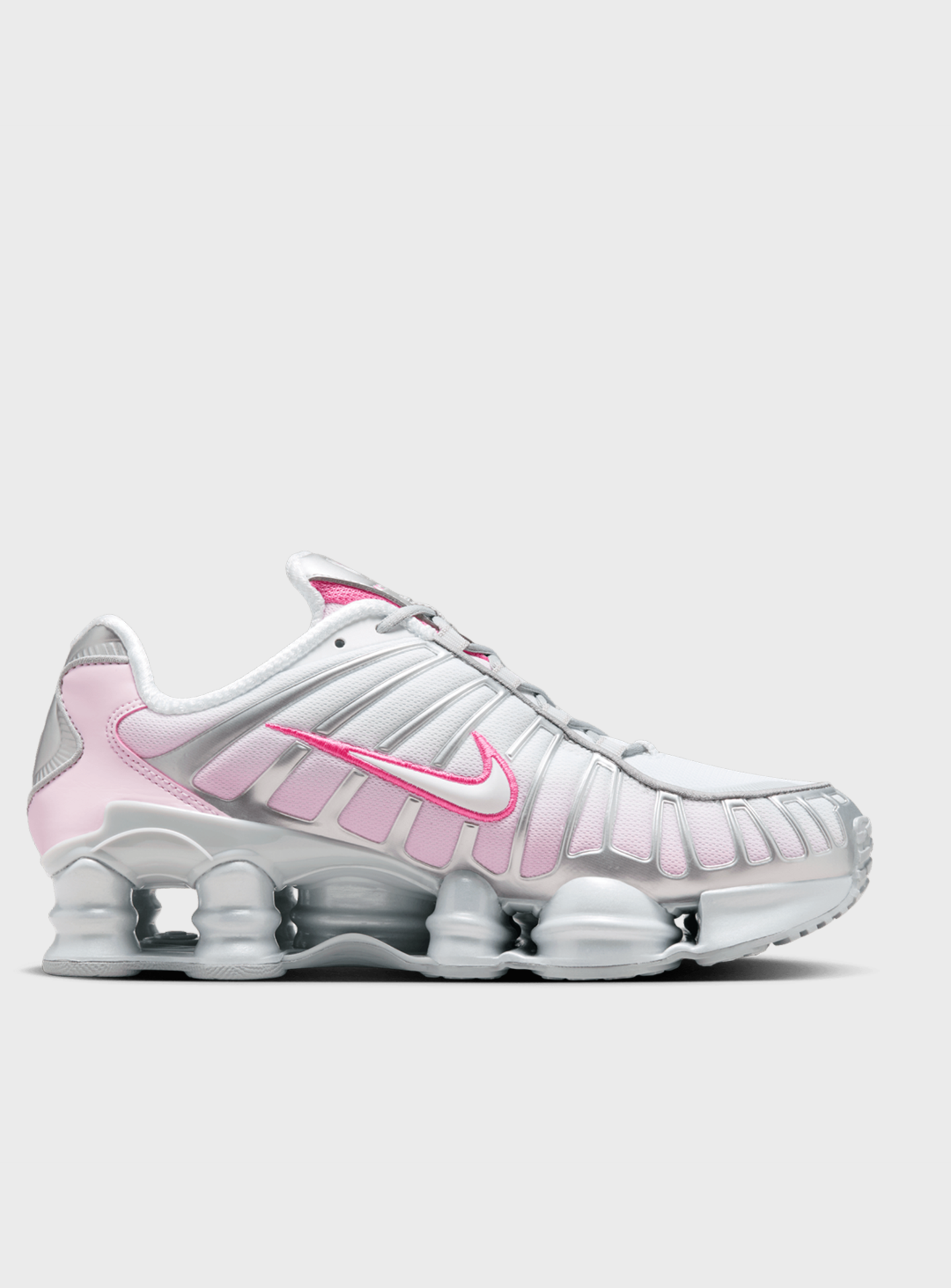 Nike, WMNS Shox TL, white, Image 2 of 8