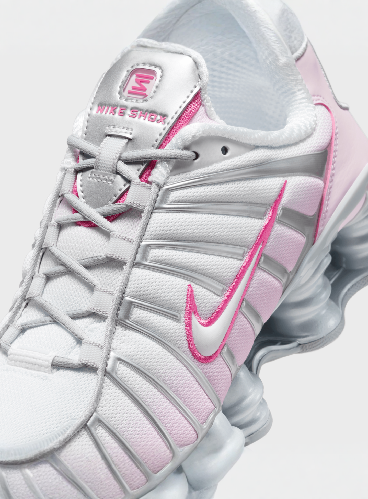Nike, WMNS Shox TL, white, Image 7 of 8