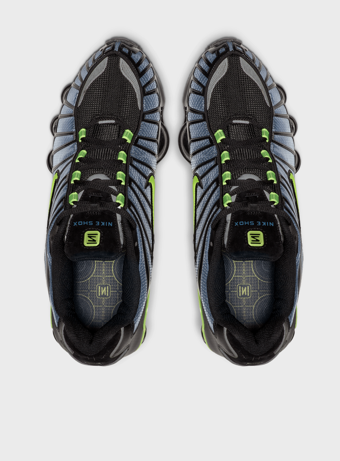 Nike, Shox TL, blue, Image 6 of 8