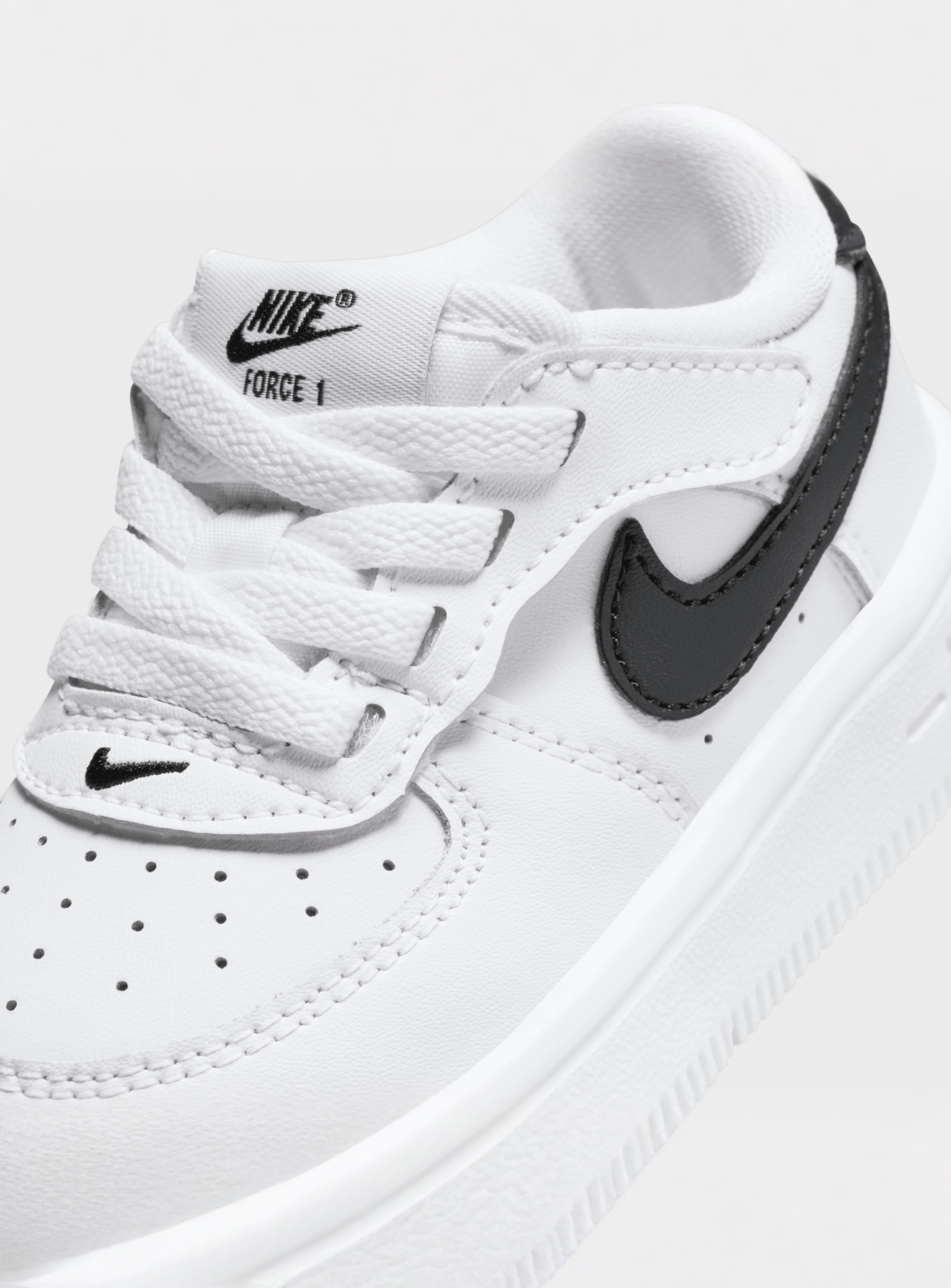 Nike, Force 1 Low Easy On (TD), white, Image 7 of 8