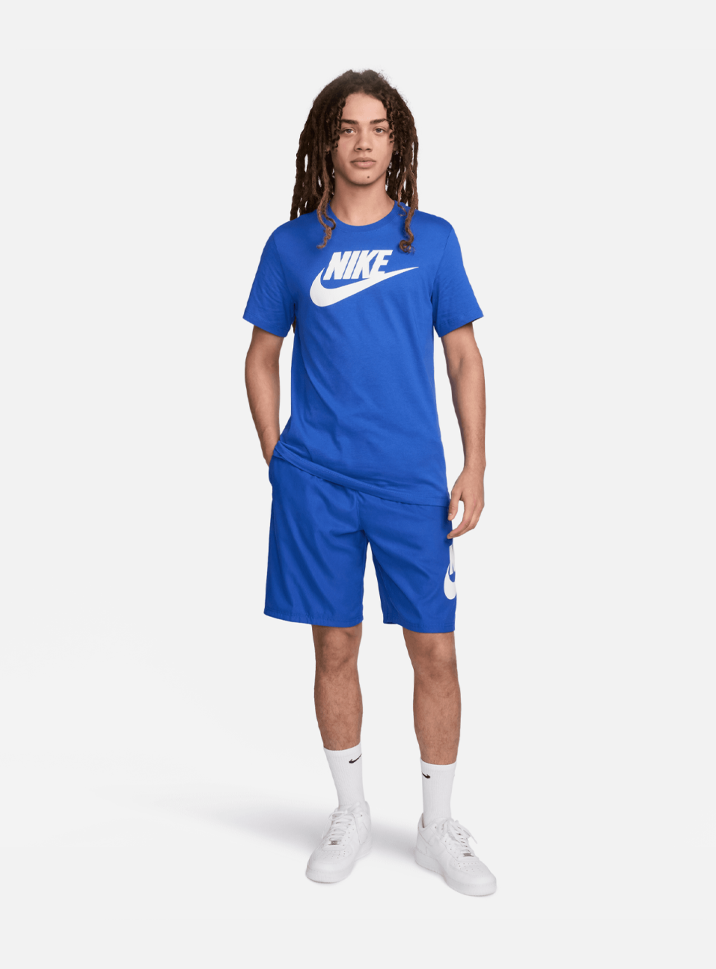 Nike, Sportswear Tee Icon Futura, blue, Image 4 of 4