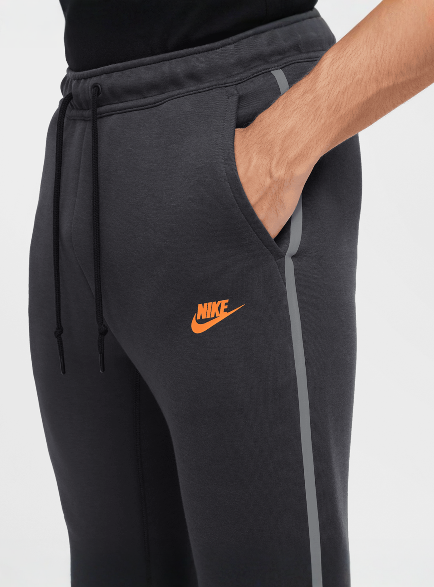 Nike, Tech Fleece+ Jogger, grey, Image 3 of 8
