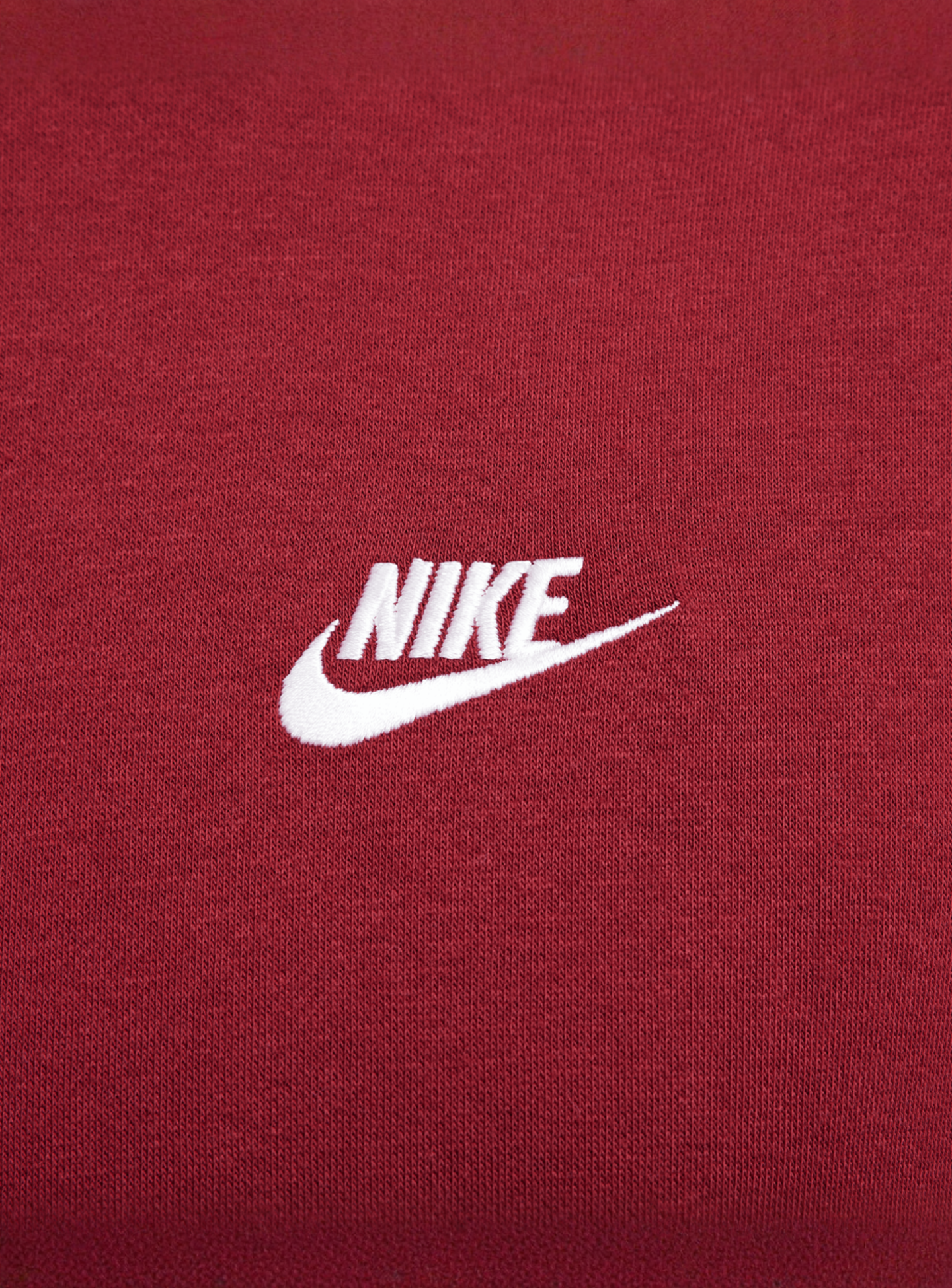 Nike, Sportswear Club Fleece Hoodie, red, Image 4 of 7