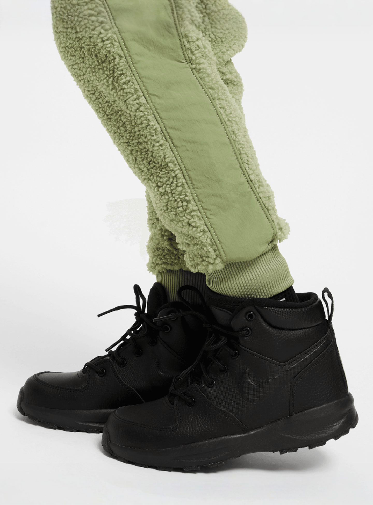 Nike, Sportswear Club Fleece Winterized Pants, green, Image 5 of 6