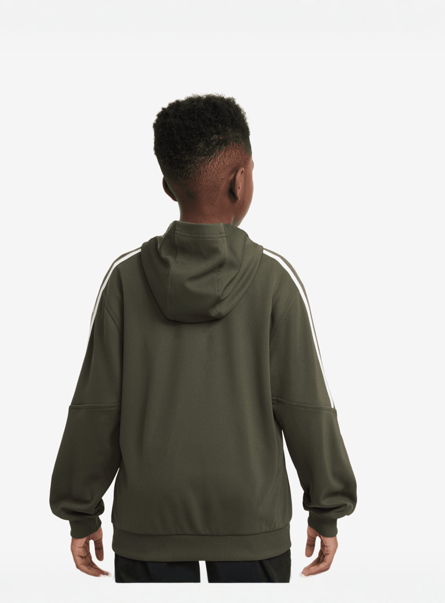 Nike, Sportswear Club+ Poly Hoodie, green, Image 2 of 3
