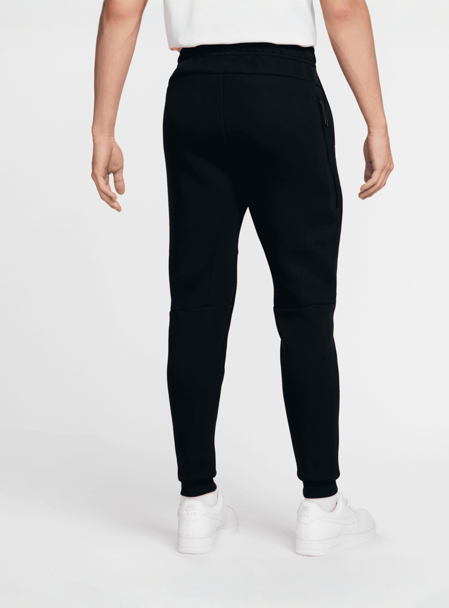 Nike, Tech Flecce Jogger, black, Image 2 of 3