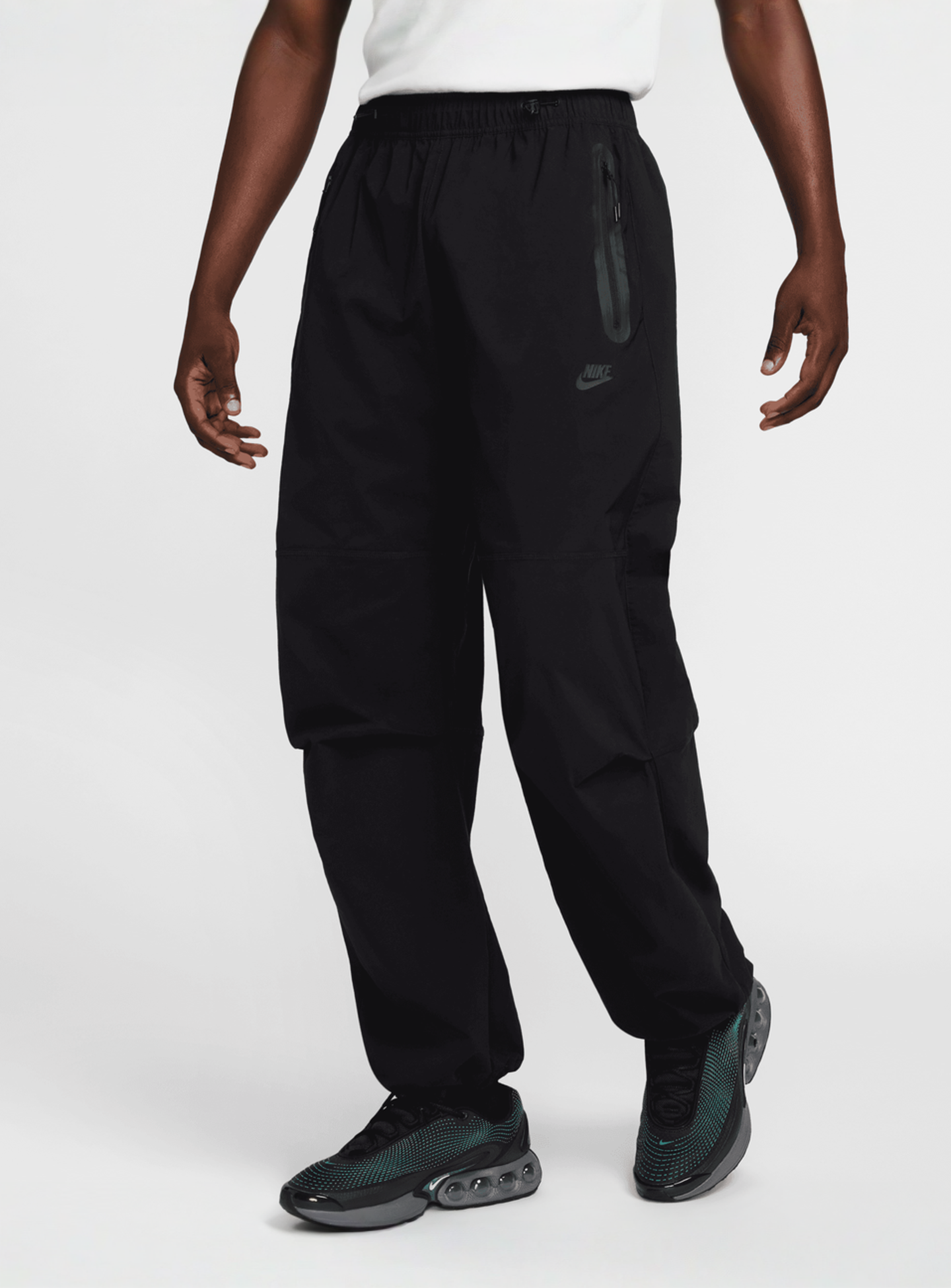 Nike, Tech Woven Pants, black, Image 1 of 9