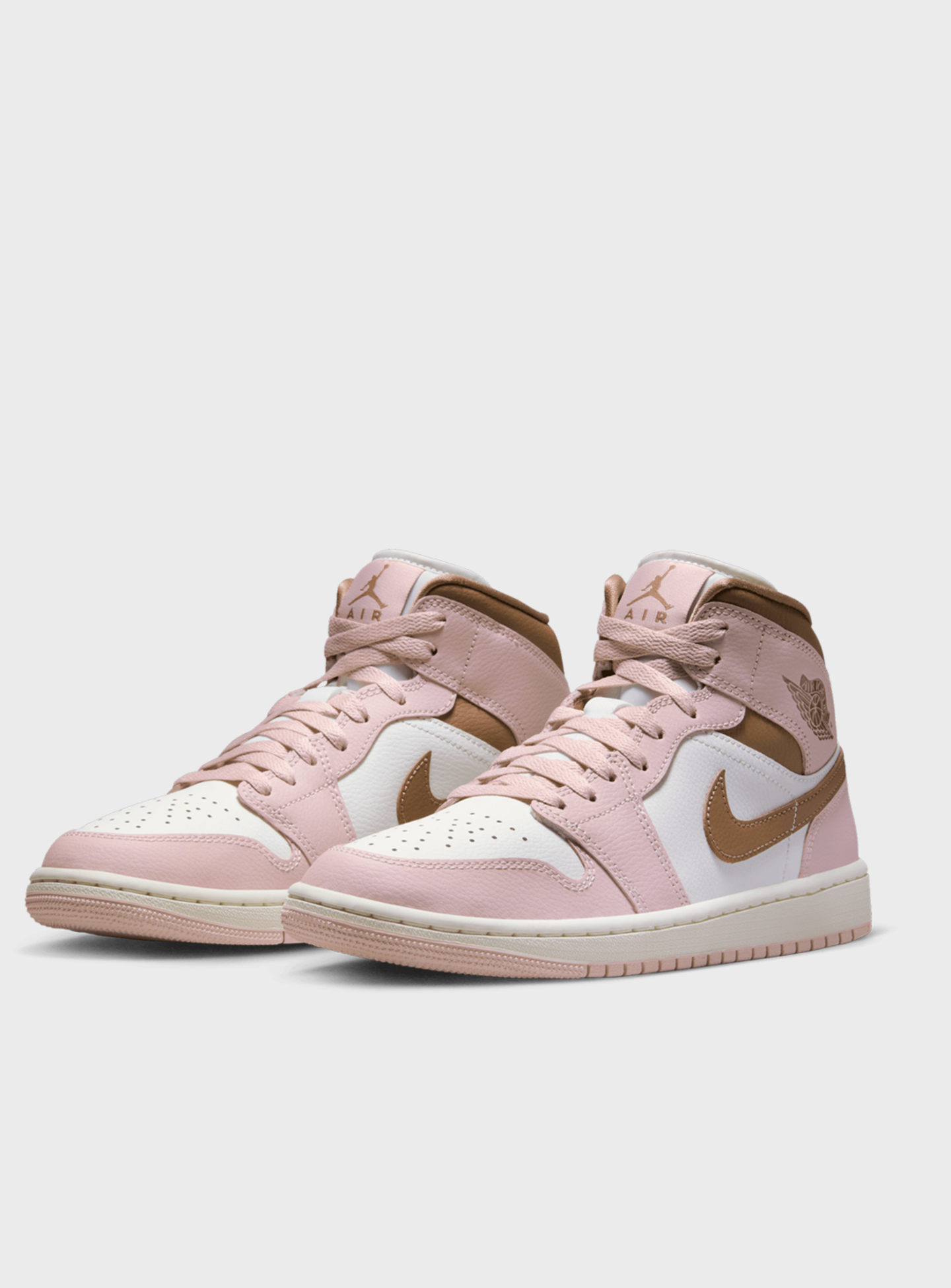 Jordan, WMNS Air Jordan 1 Mid, light pink, Image 4 of 8