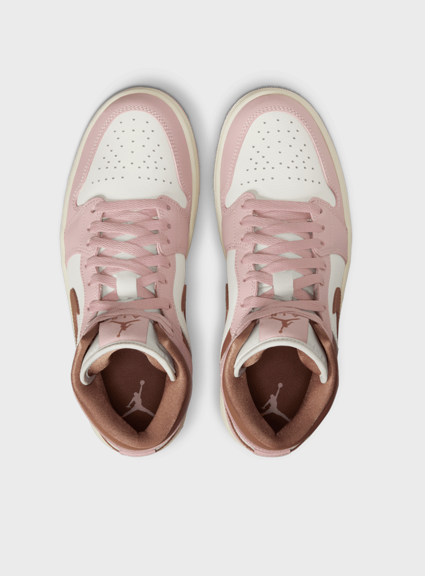 Jordan, WMNS Air Jordan 1 Mid, light pink, Image 6 of 8