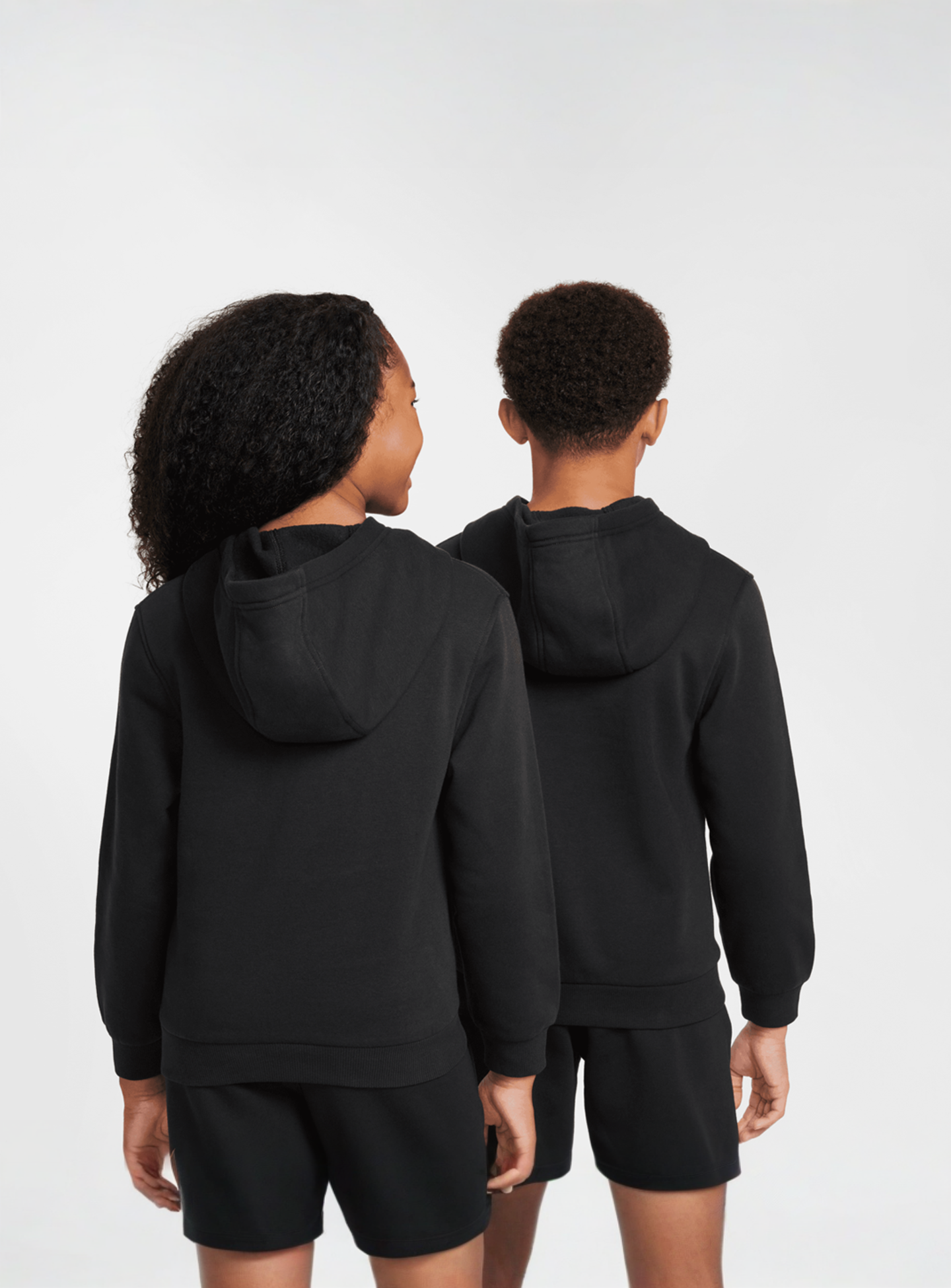 Nike, Sportswear Club Fleece Hoodie, black, Image 2 of 6