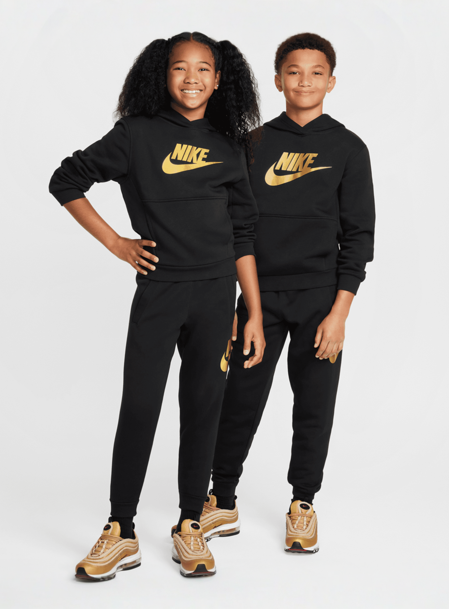 Nike, Sportswear Club Fleece Hoodie, black, Image 6 of 6