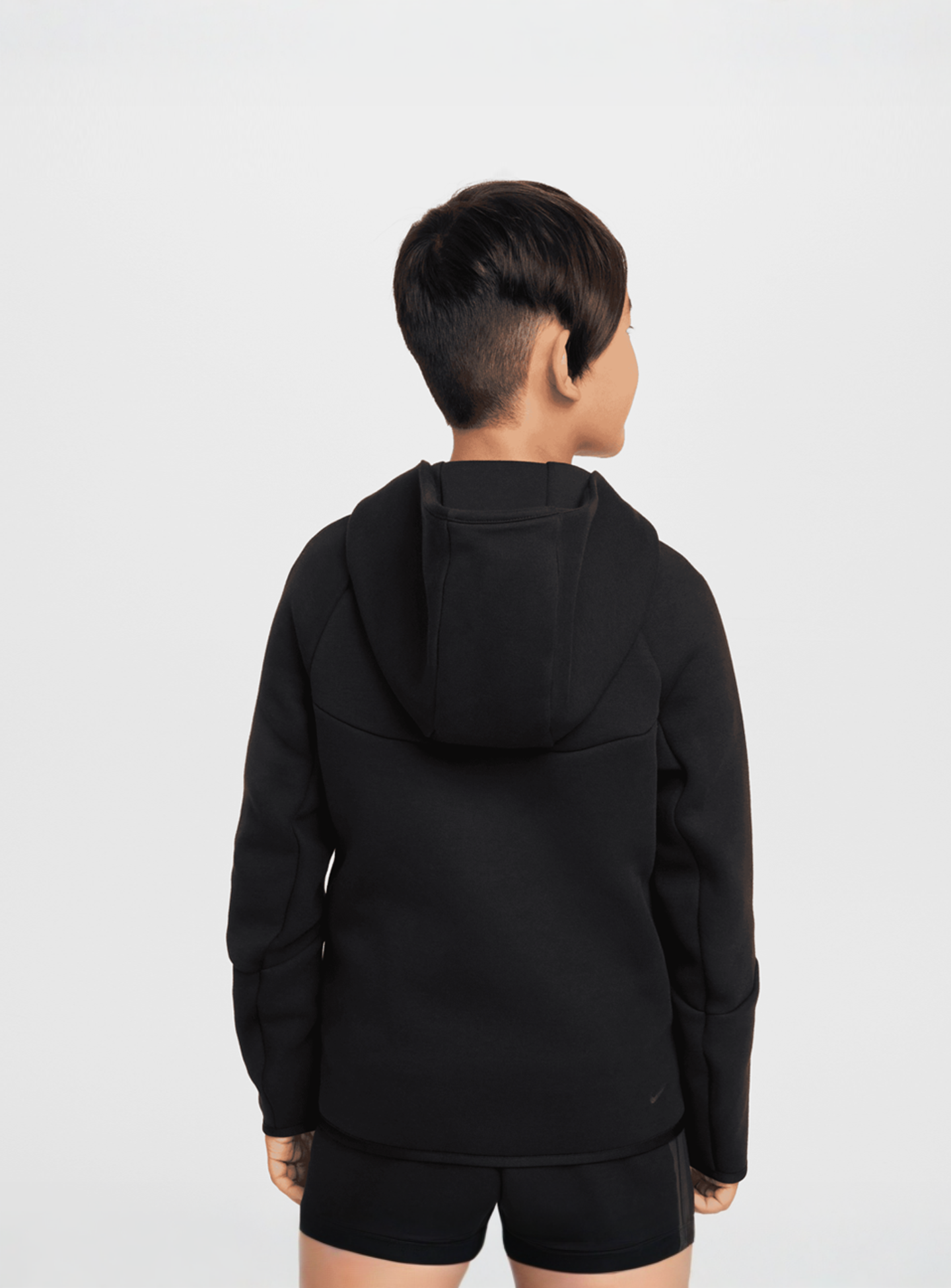 Nike, Sportswear Tech Fleece Full-Zip Hoodie, black, Image 2 of 2