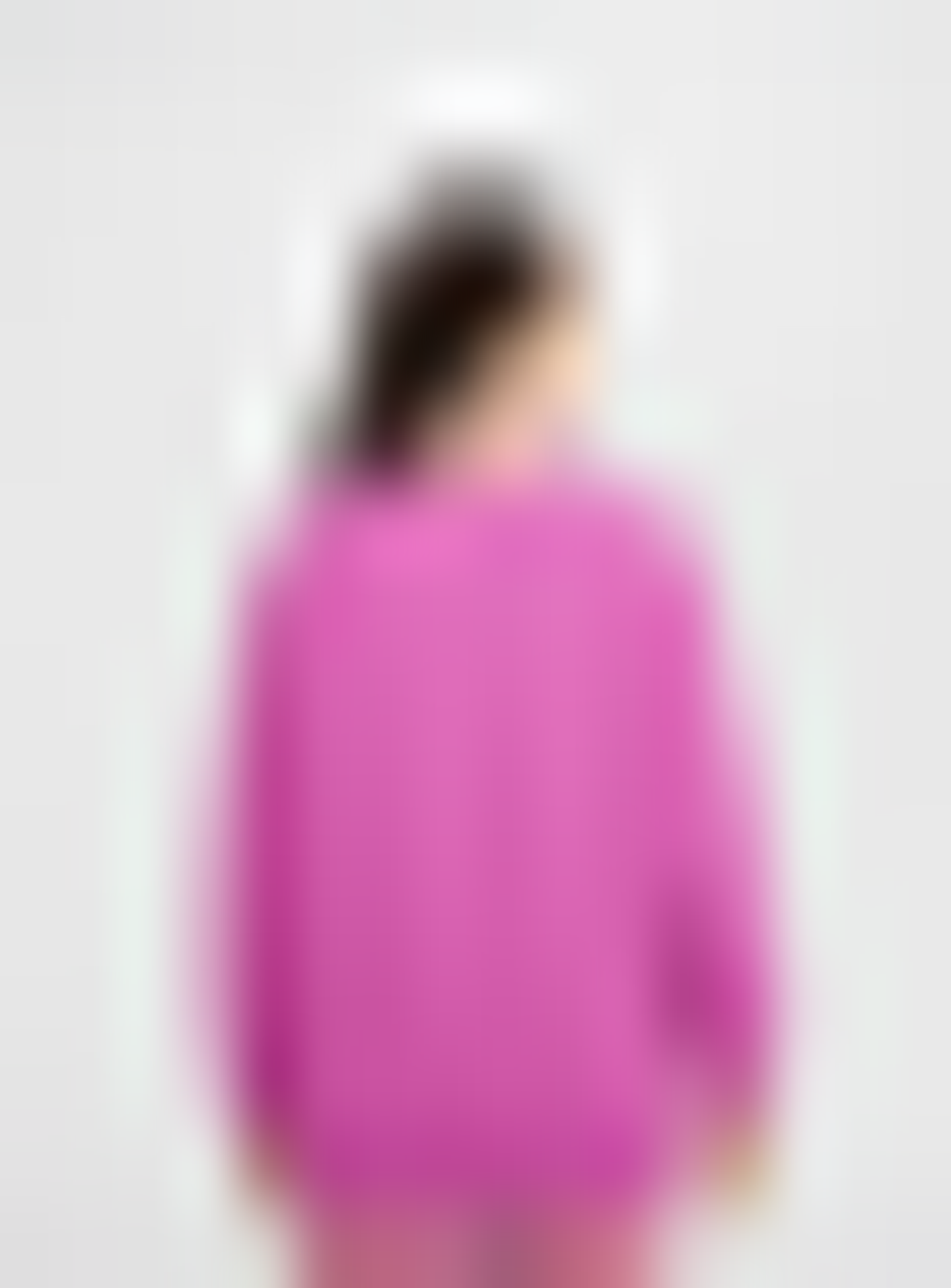 Nike, Sportswear Club Fleece Oversized Crew, light pink, Image 2 of 5