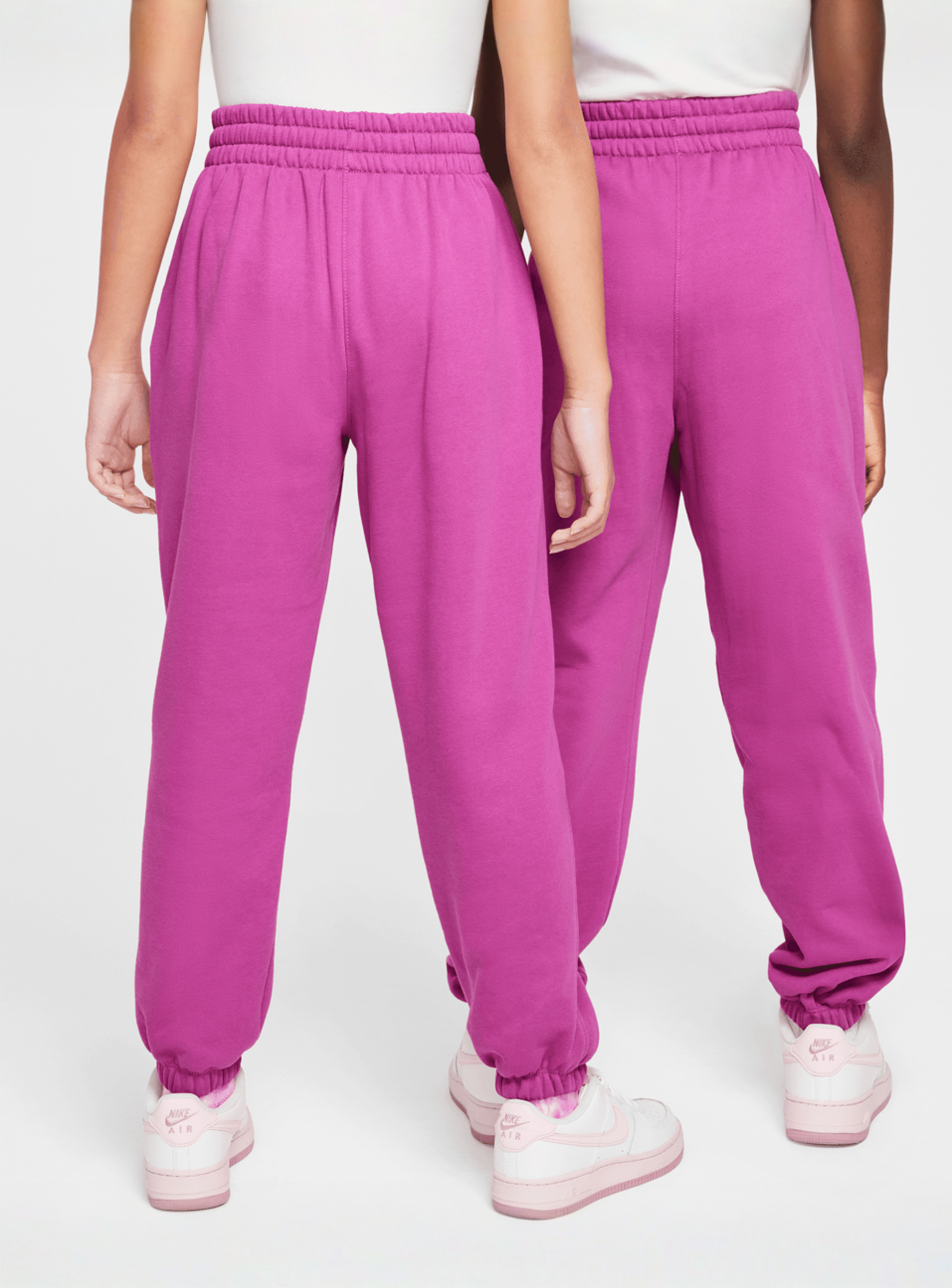 Nike, Sportswear Club Fleece Loose Pants, light pink, Image 2 of 6