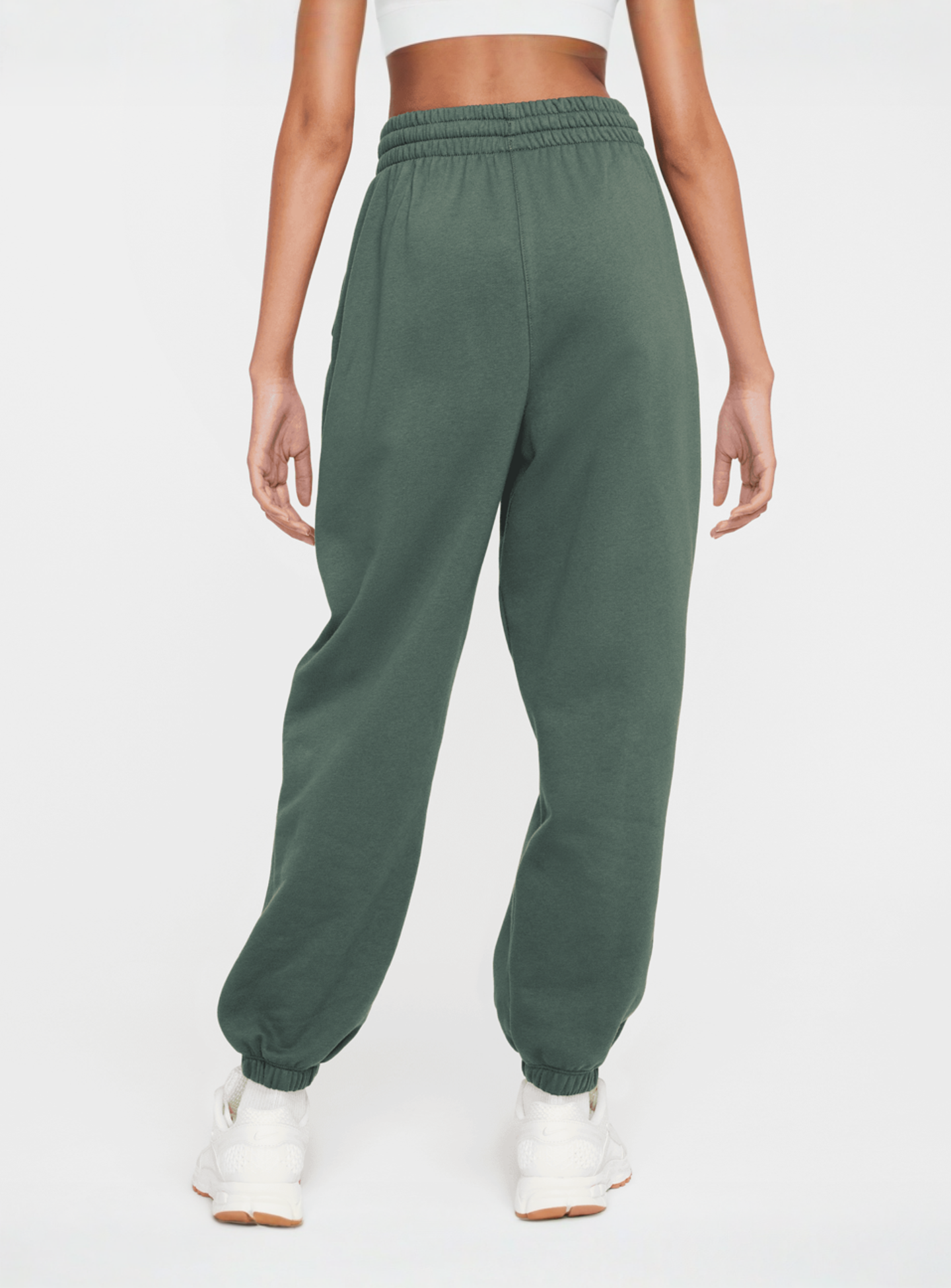 Nike, Sportswear Club Fleece Loose Pants, green, Image 2 of 6