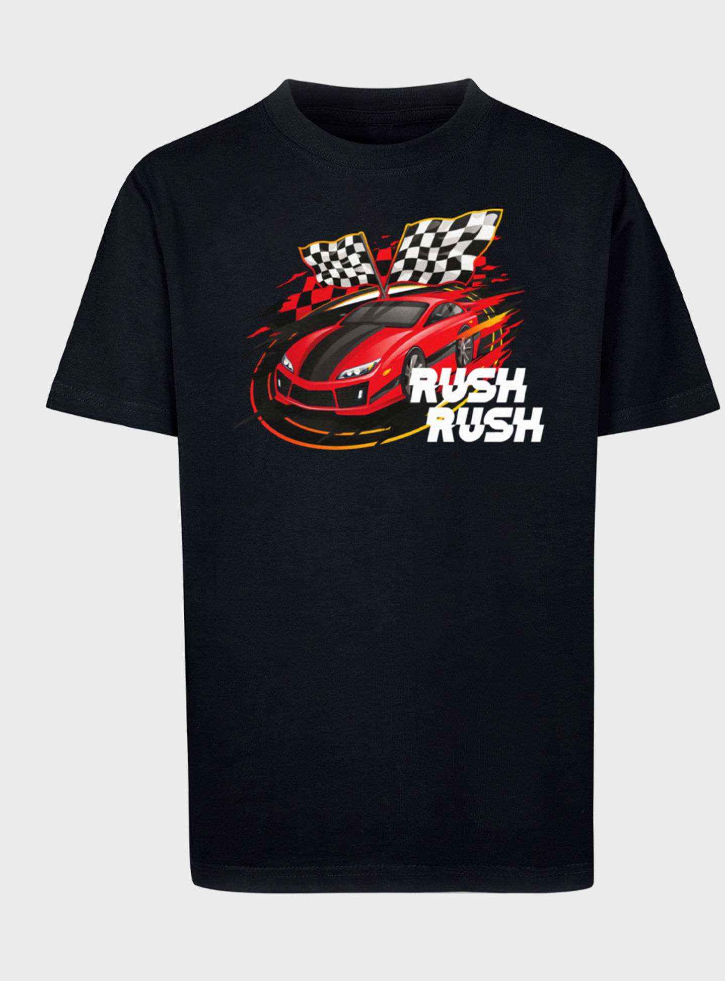 Mister Tee - Kids, Car Race Tee, black, Image 1 of 3