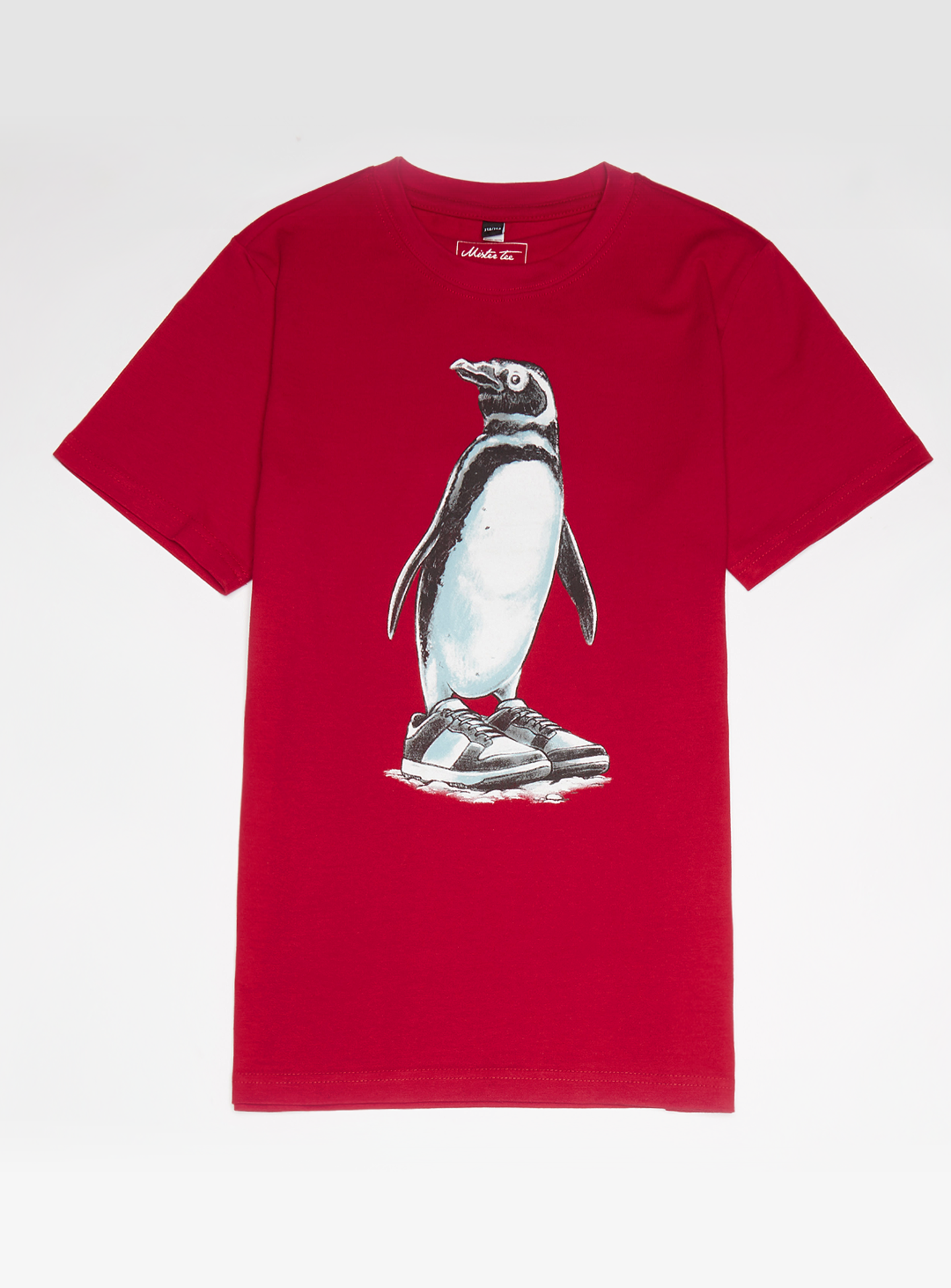 Mister Tee - Kids, Fancy Penguin Tee, red, Image 1 of 3