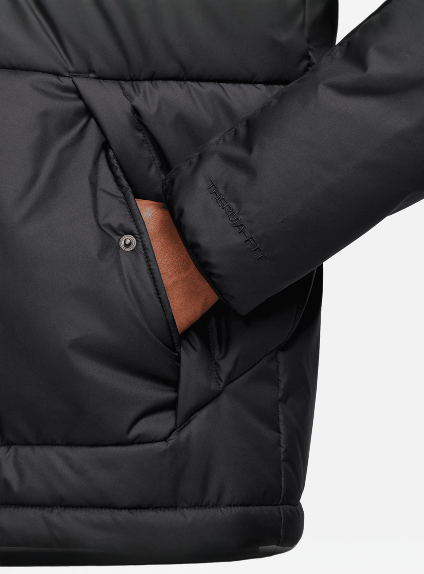 Nike, Sportswear Therma-FIT Repel Hooded Jacket, black, Image 5 of 6